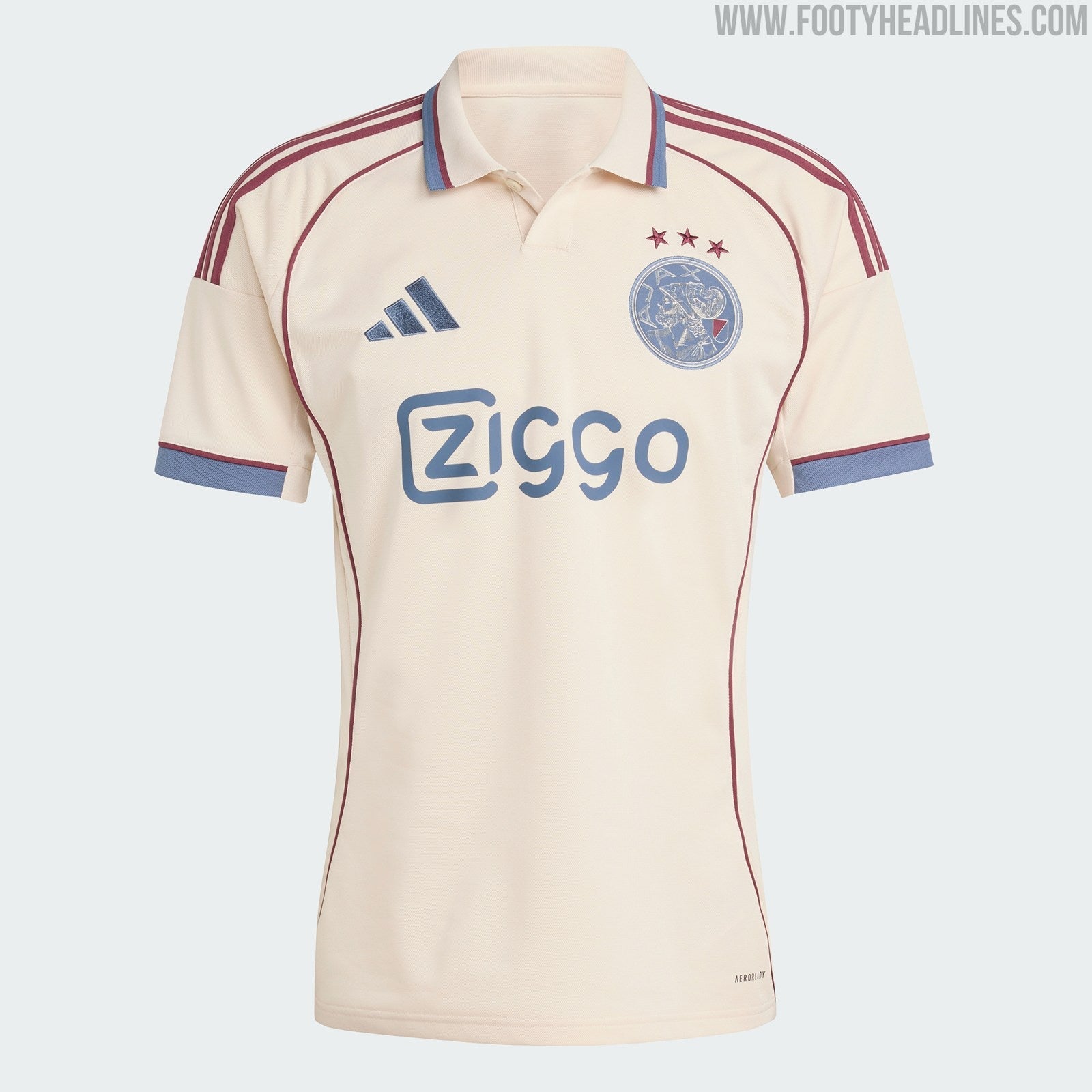 Ajax 25-26 Third Kit Released - Homage to 750 Years of Amsterdam