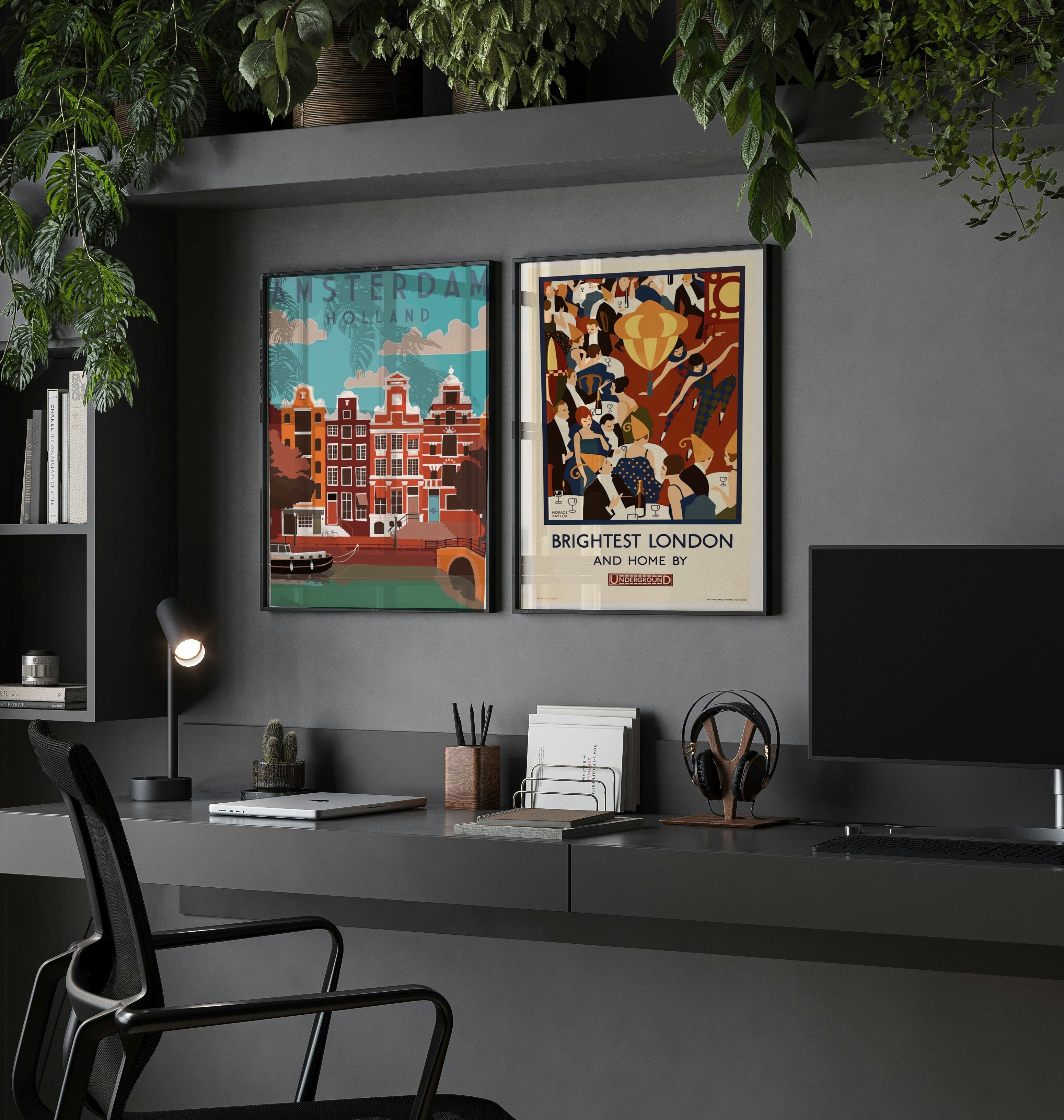 Amsterdam Dutch Posters