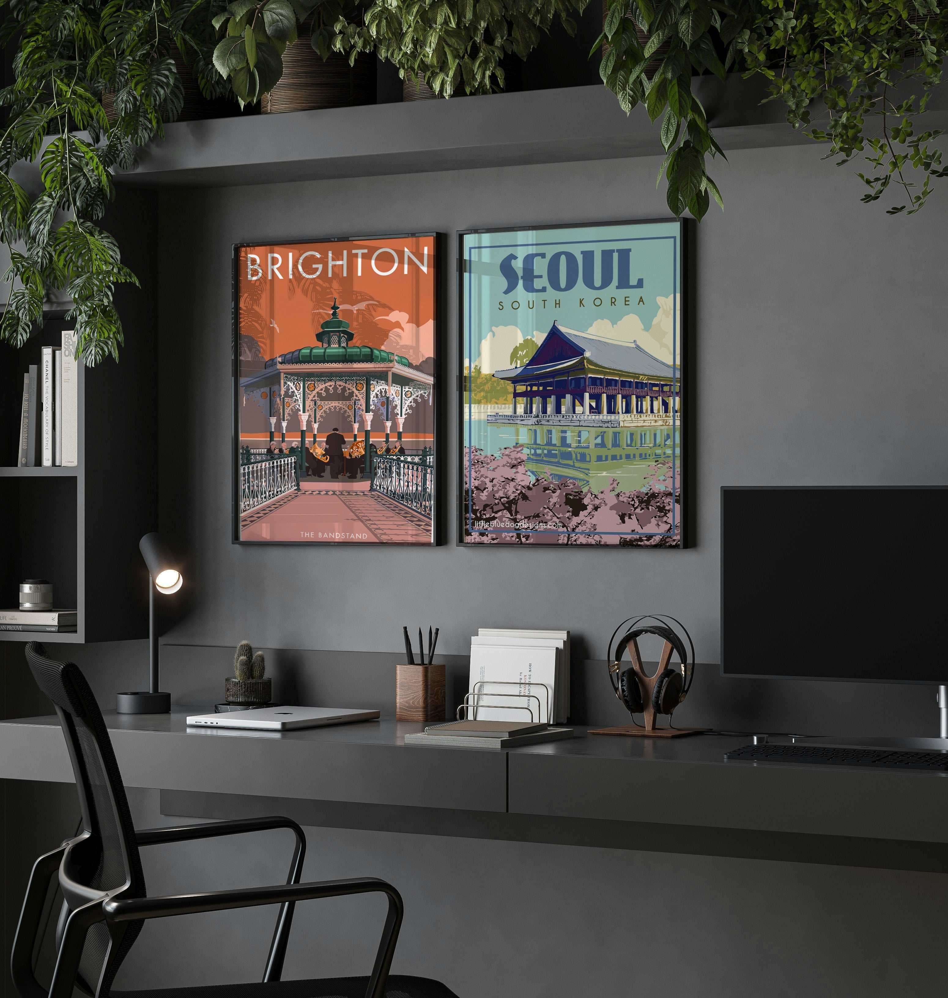 Brighton The Bandstand Poster