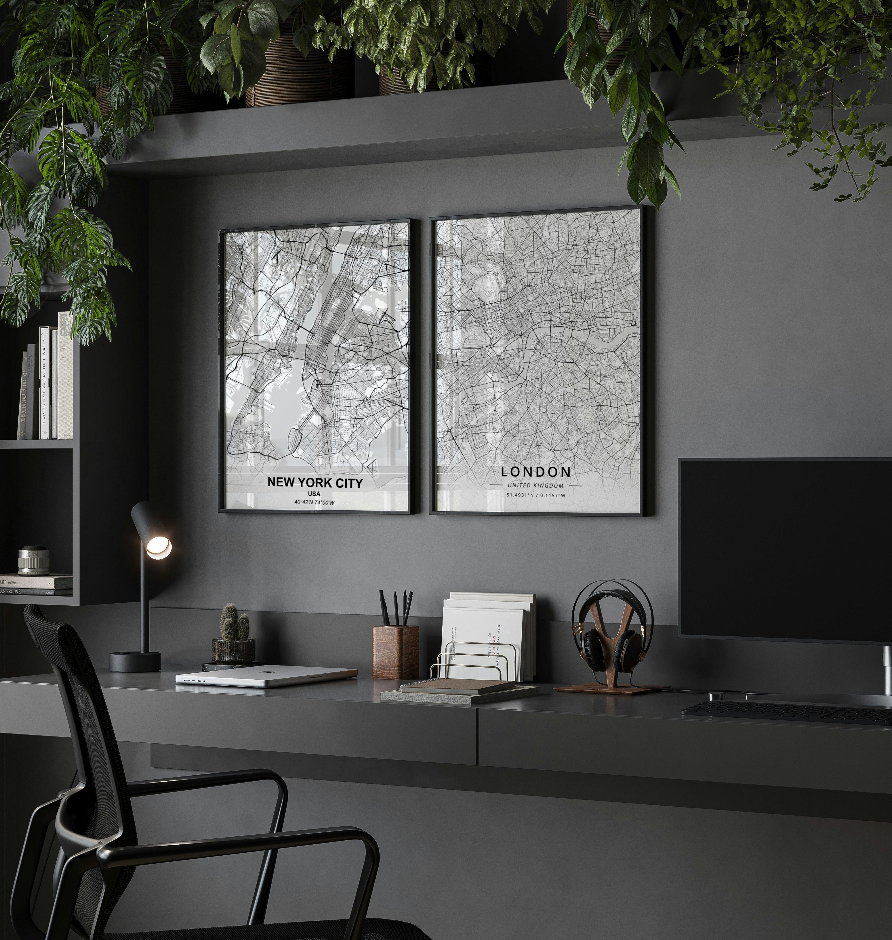 Busirde New York Canvas Wall Painting