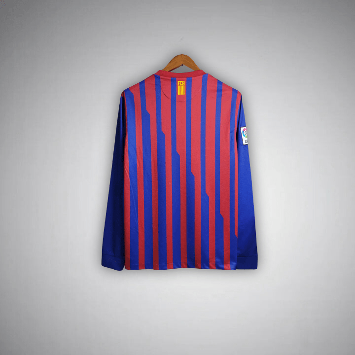 11/12 FC Barcelona camiseta de manga larga de local