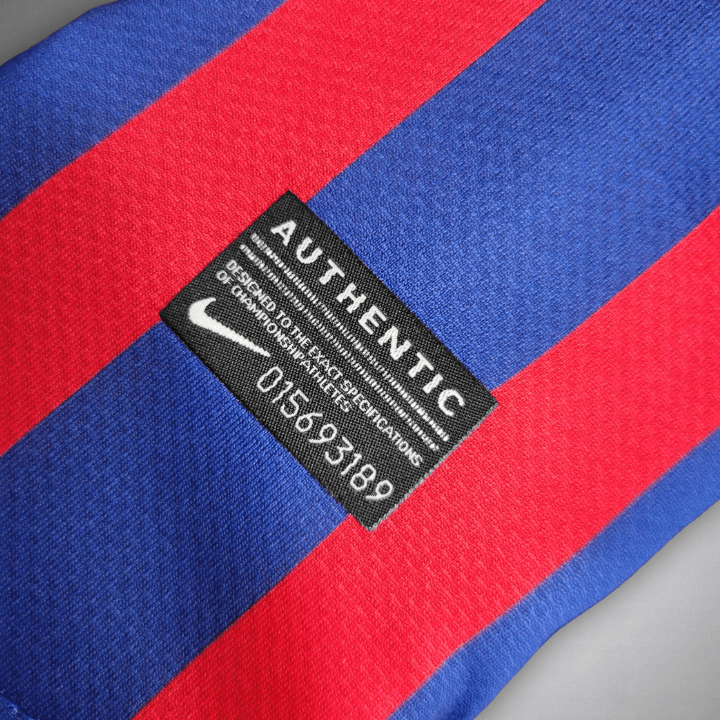 11/12 FC Barcelona camiseta de manga larga de local