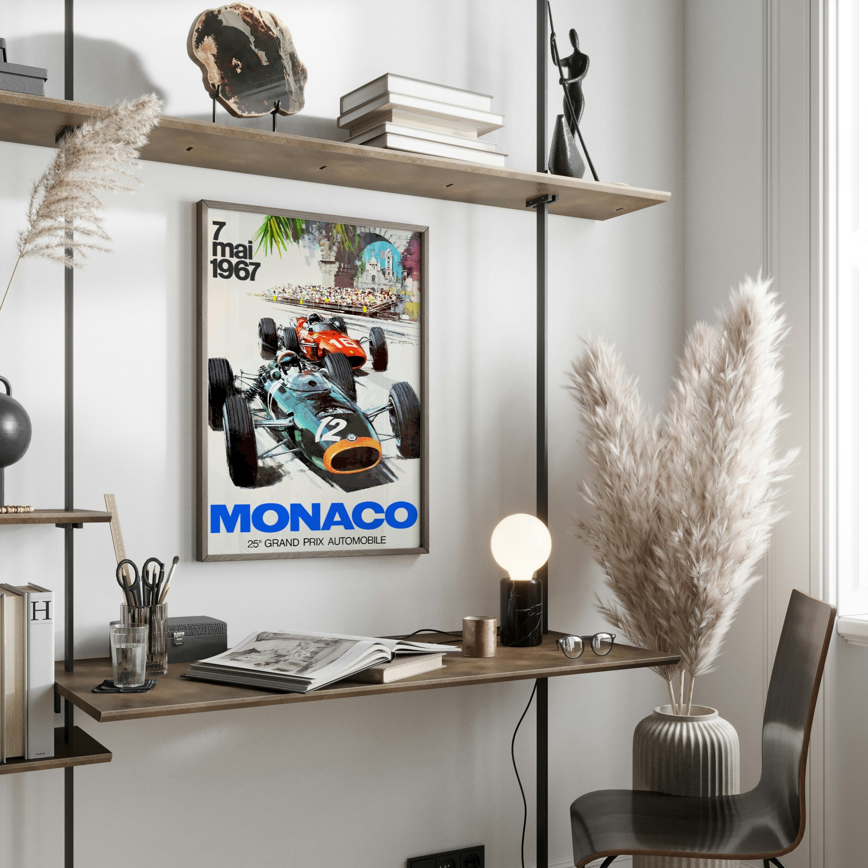 Monaco Grand Prix - 1967 Poster