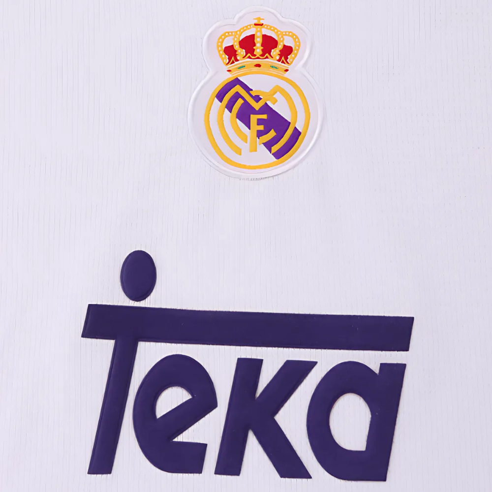 (NIÑOS) CAMISETA Y PANTALONES CORTOS RETRO DE VISITANTE DEL REAL MADRID 1997/98