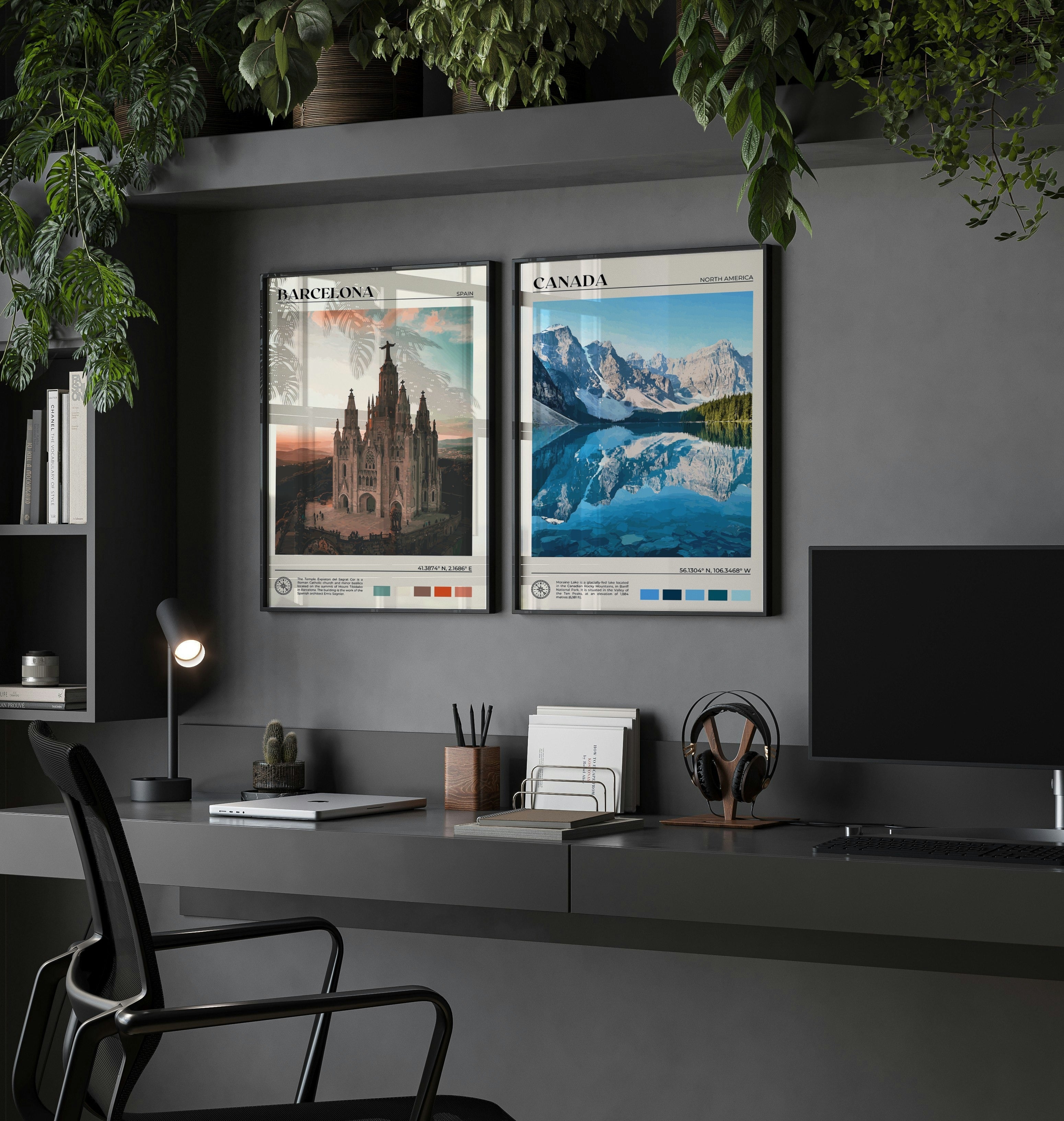 Barcelona Photo Art Print Poster