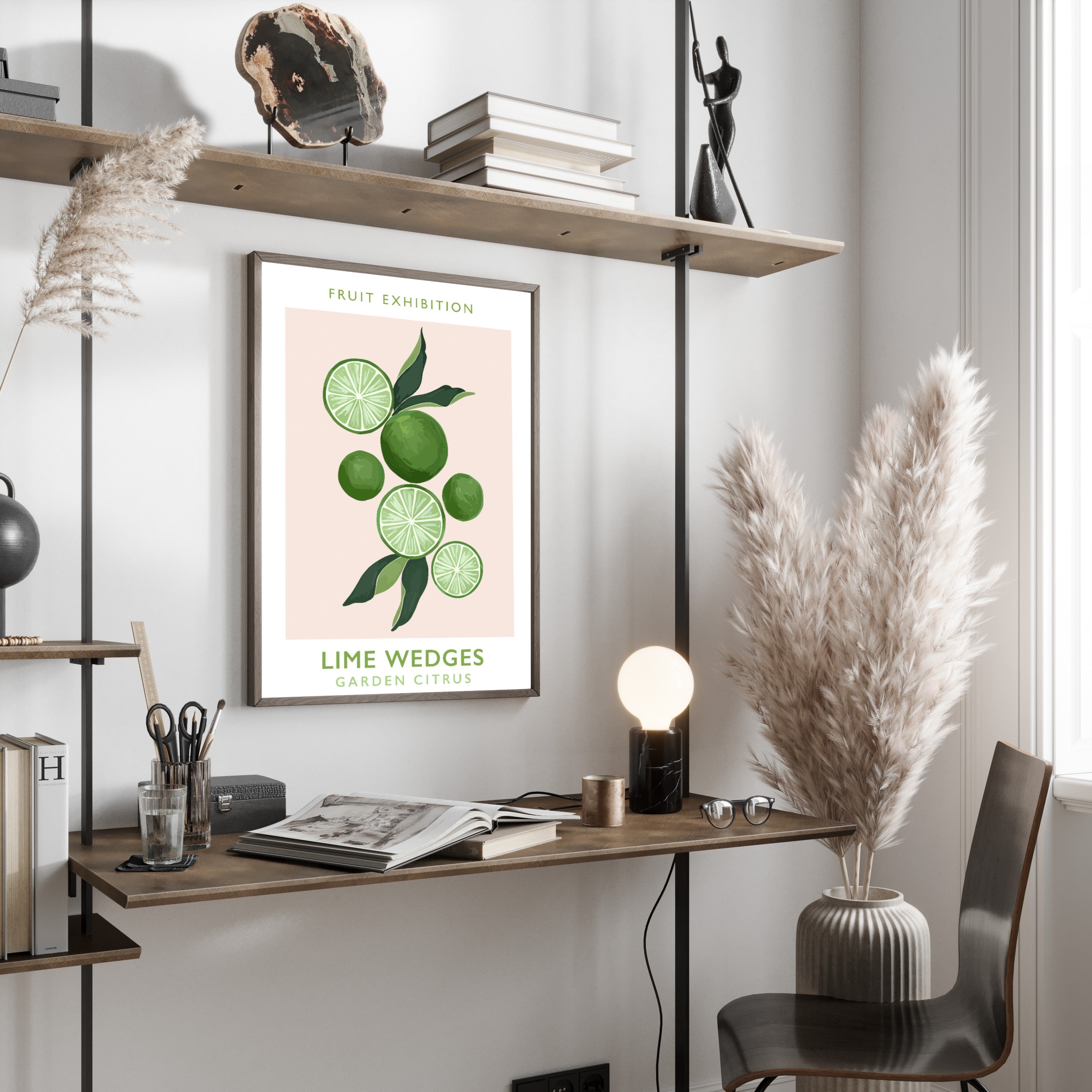 Affiche Quartiers de citron vert