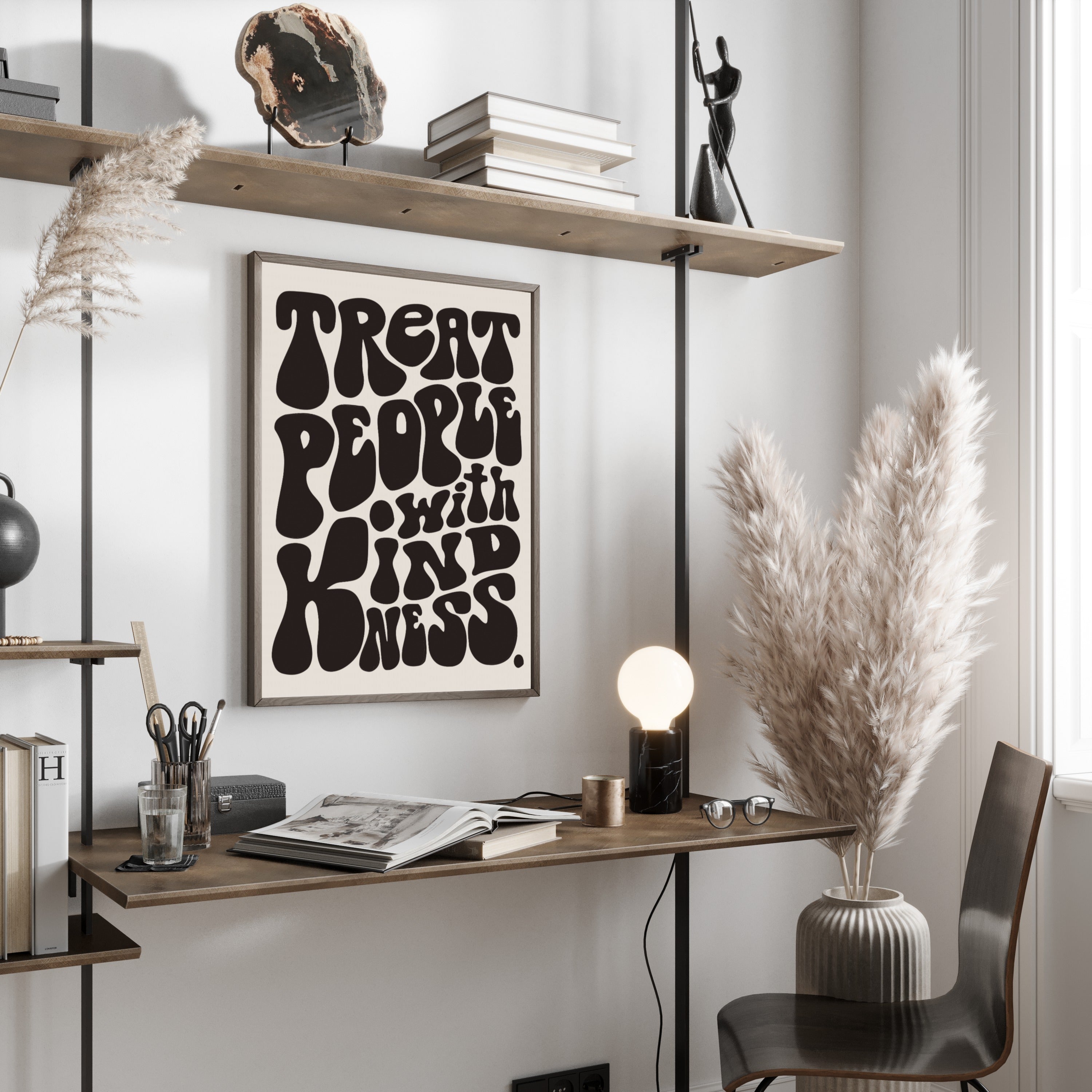 Treat people with kindness Poster