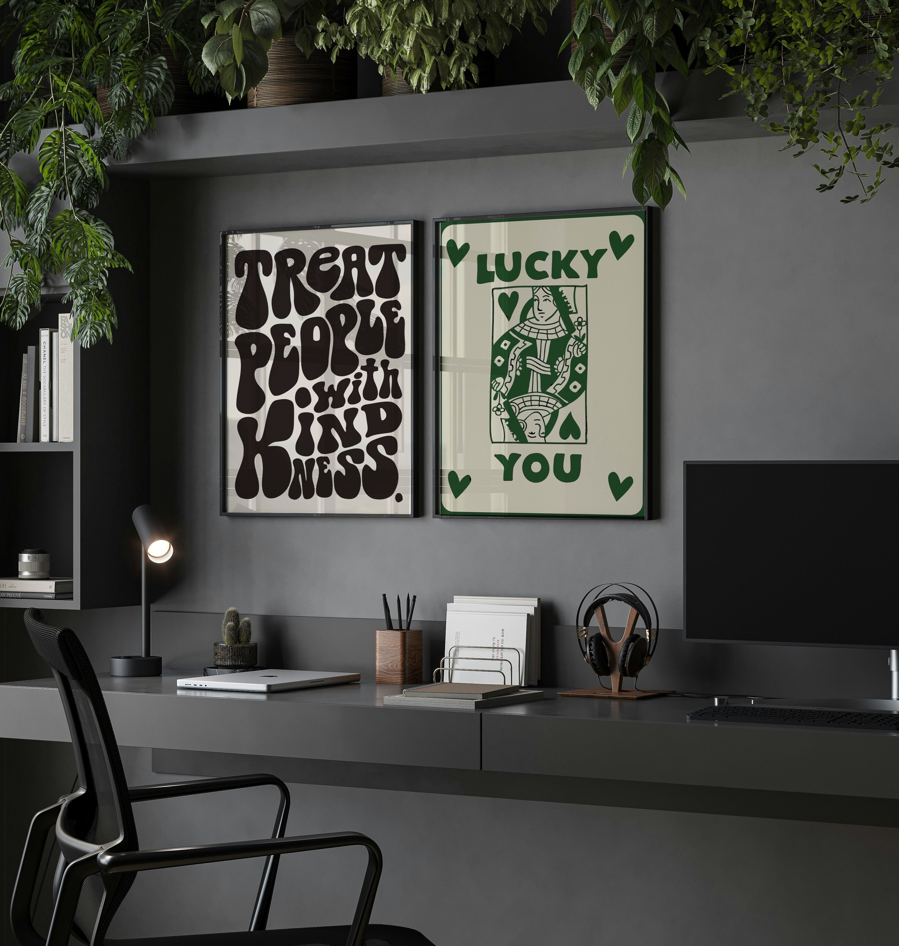 Treat people with kindness Poster