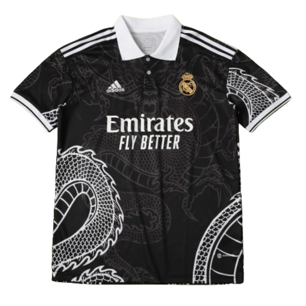 REAL MADRID 'DRAGON' SPECIAL EDITION (BLACK) SHIRT 2023/24