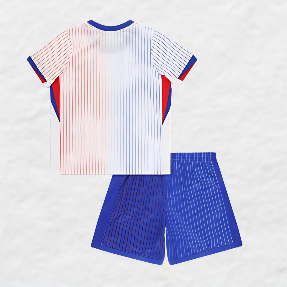 (NIÑOS) CAMISETA DE VISITANTE FRANCIA EURO 2024