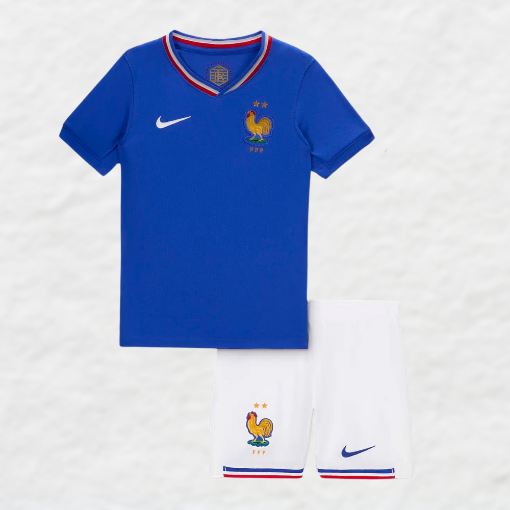 (Kinder) Frankreich EM 2024 Heimtrikot
