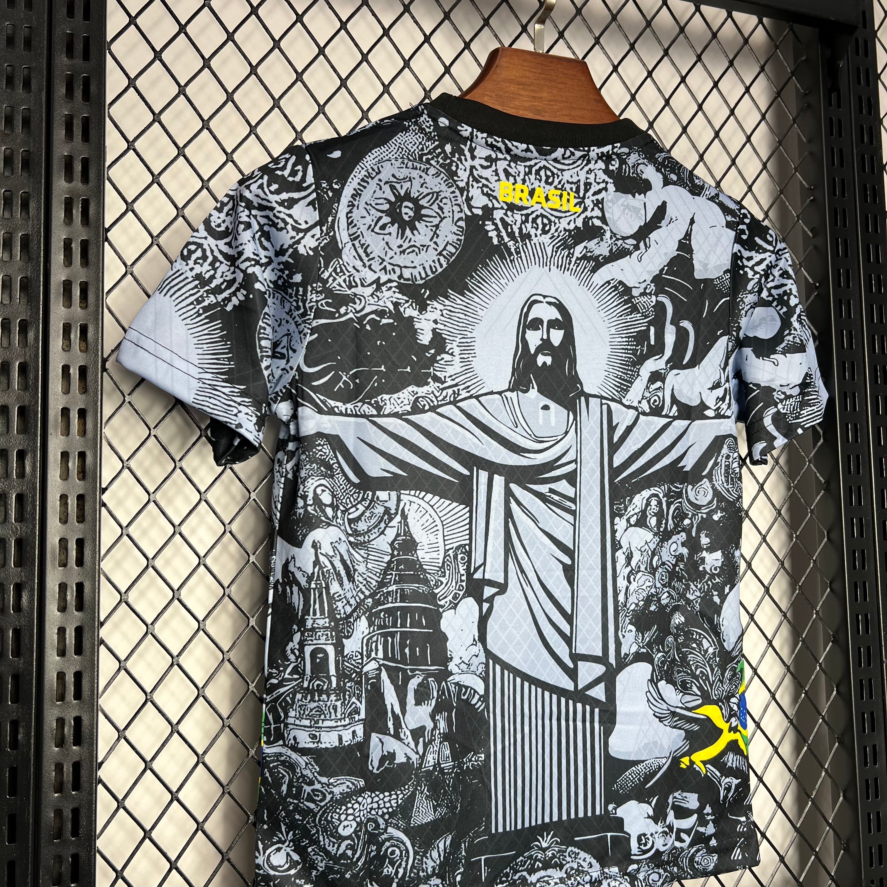Brazil X Jesus Christ the redeemer 24-25 Kids set Special Edition