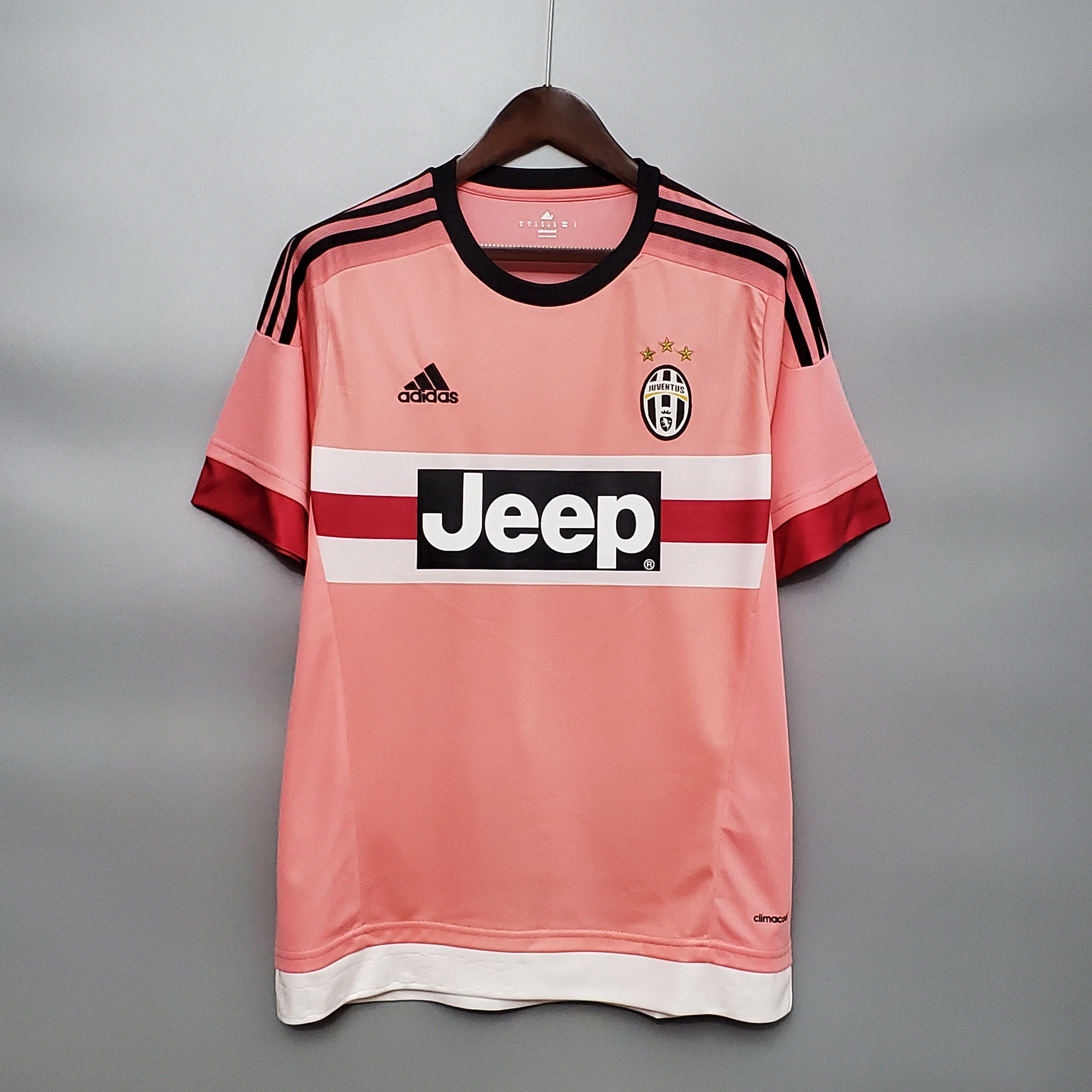 Juventus uitshirt retro 2015-2016 roze