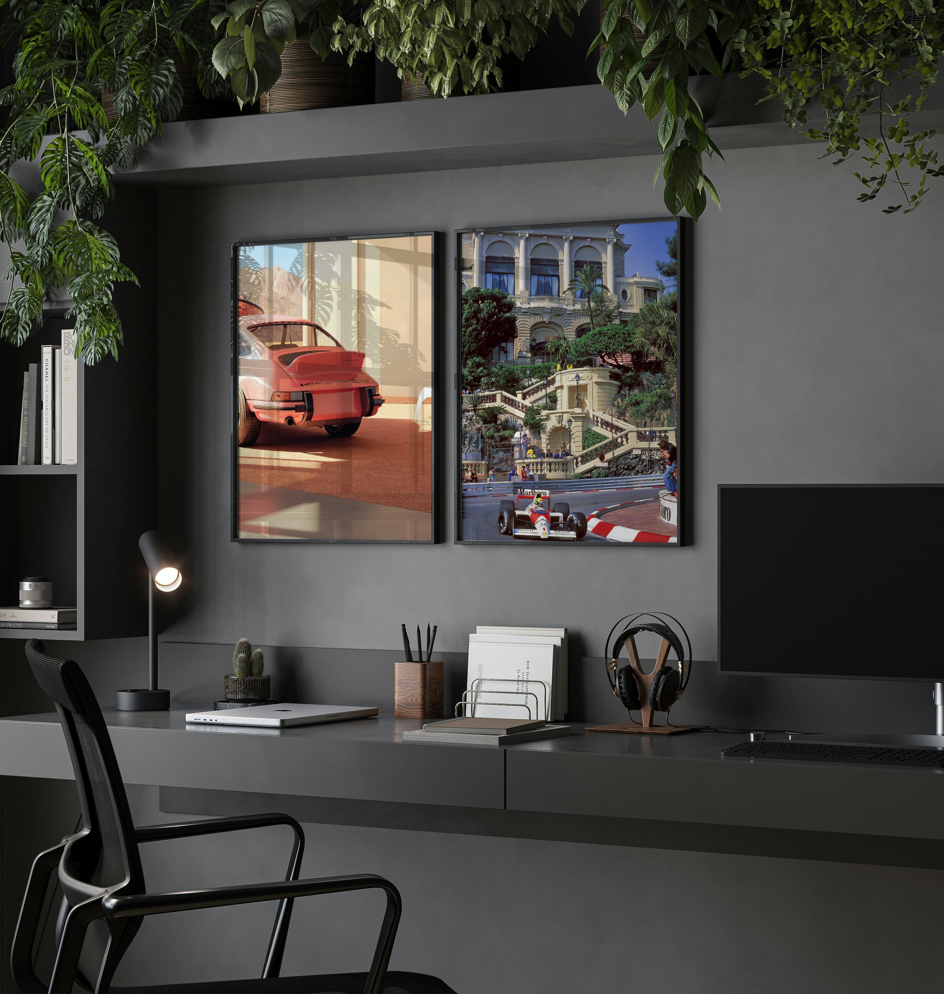 Affiche Voiture Classique DESHVA