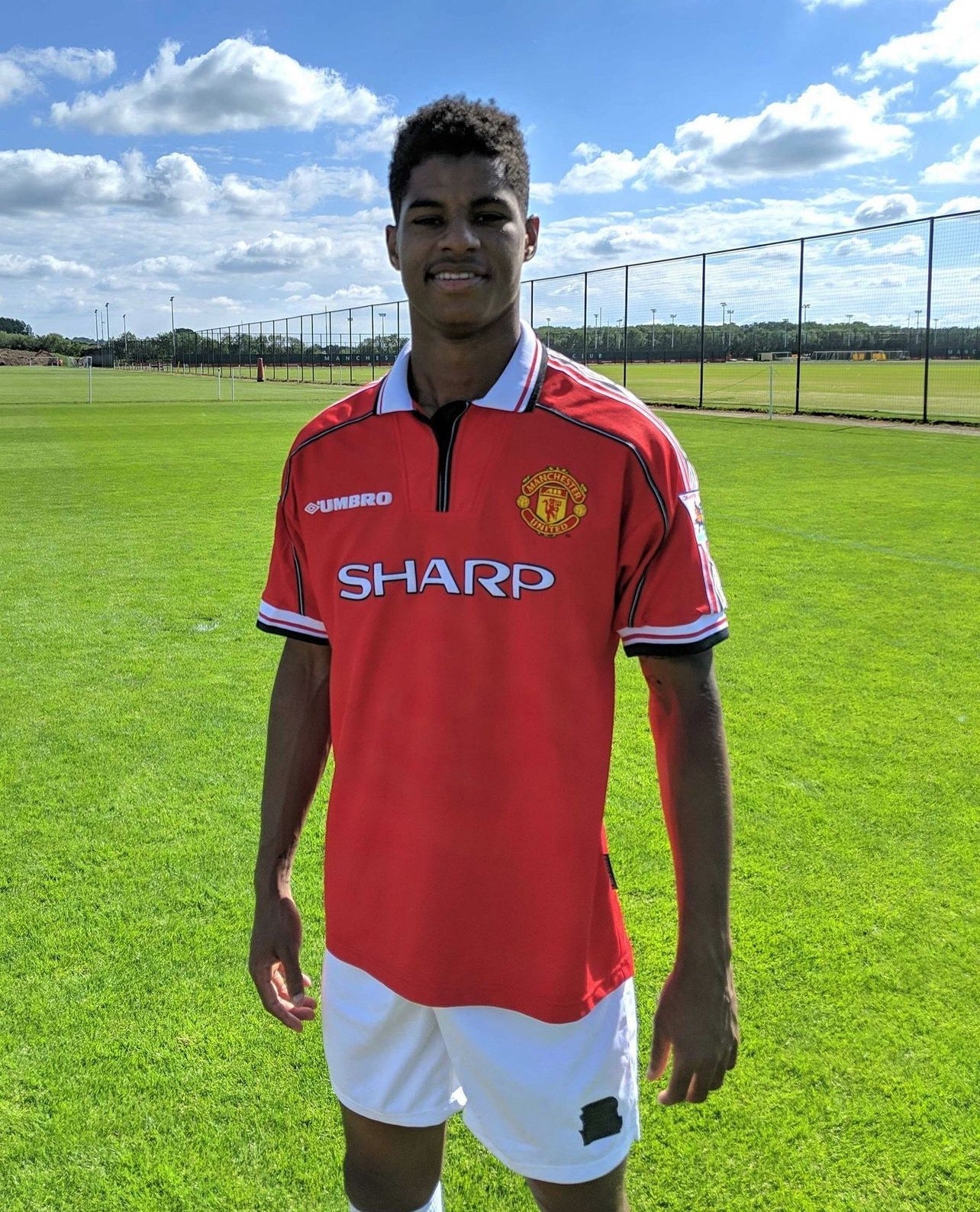 1998 - 1999 Manchester United thuis retro-tenue