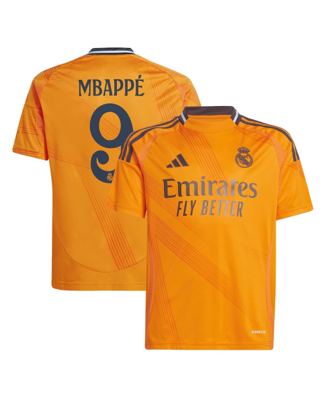 Real Madrid 2024/2025 Uittenue oranje