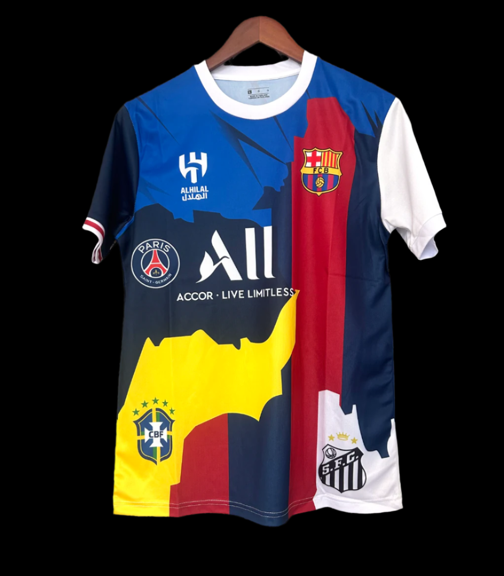 Neymar All teams jersey