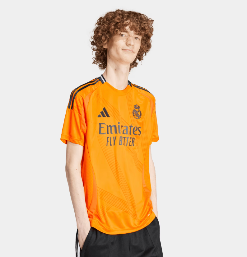 Real Madrid 2024/2025 Uittenue oranje