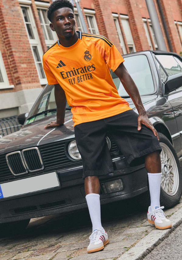Real Madrid 2024/2025 Uittenue oranje