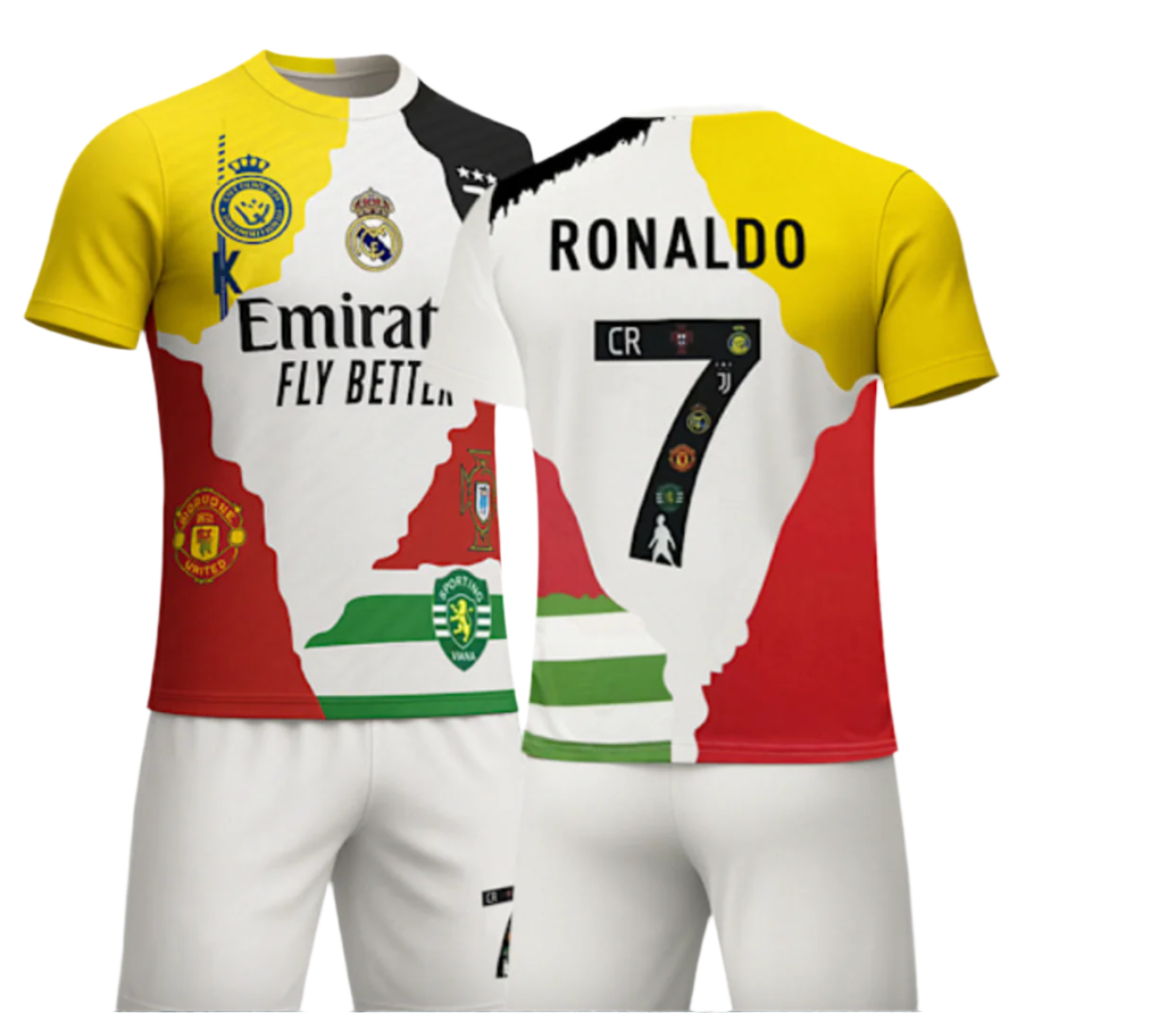 Ronaldo All Teams Jersey Kids