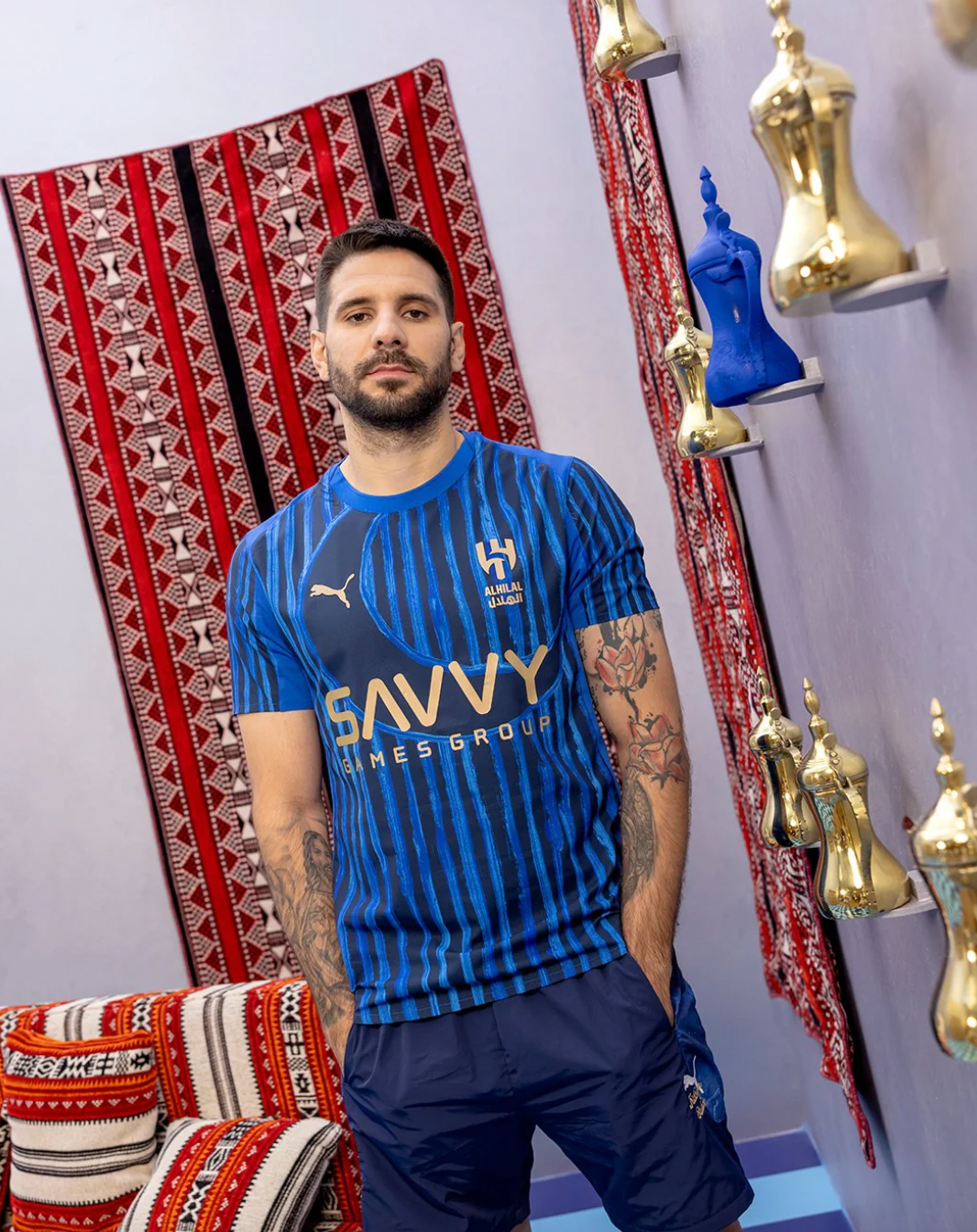 Al Hilal 2025‑2026 home jersey