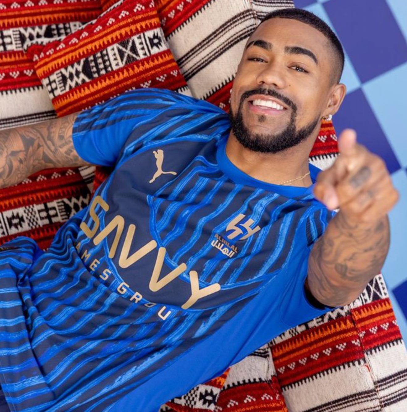 Al Hilal 2025‑2026 home jersey