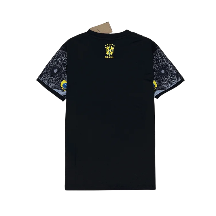 Brazil 2024/25 black 'christ the redeemer' special edition shirt