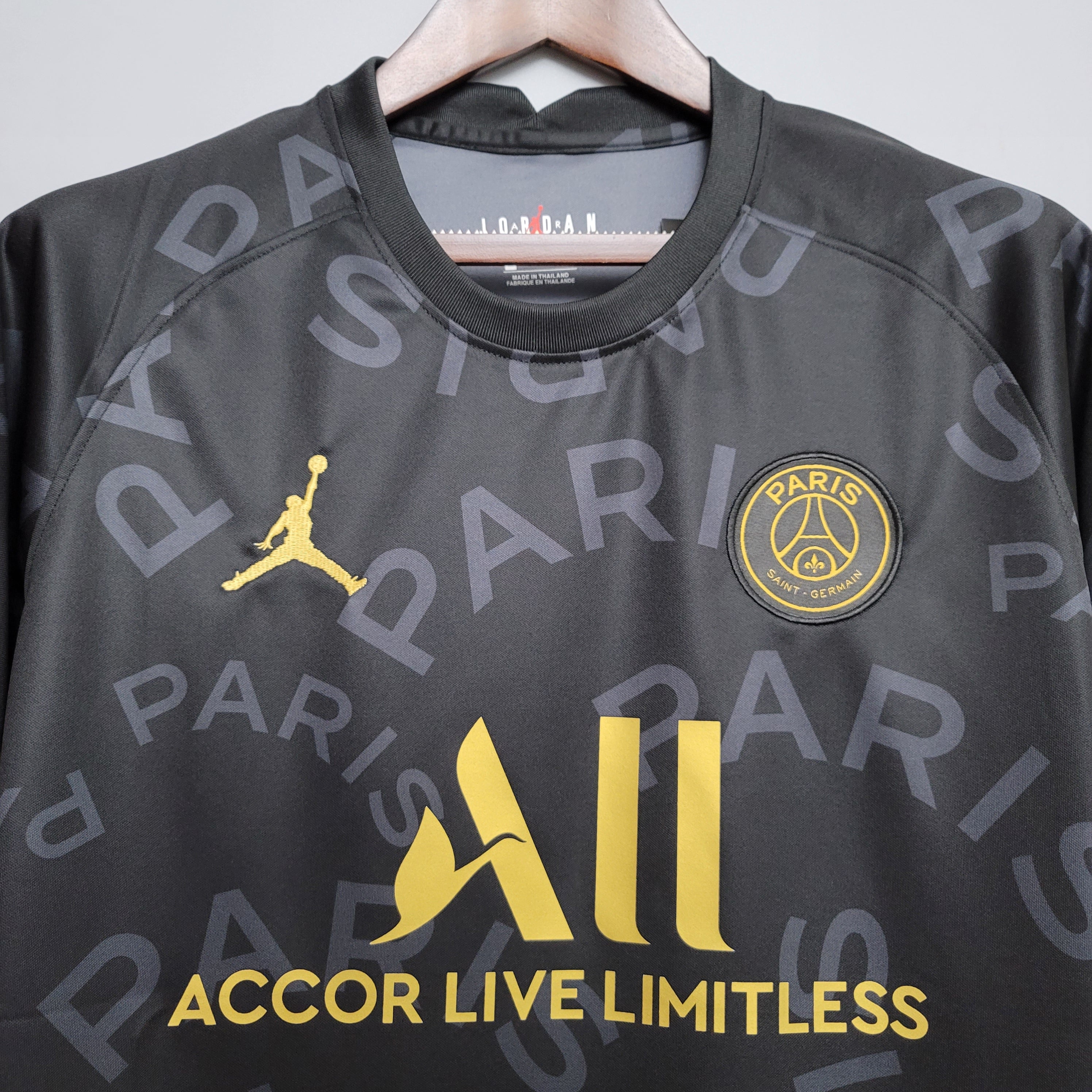 20/21 PSG Training Suit Black Gold
