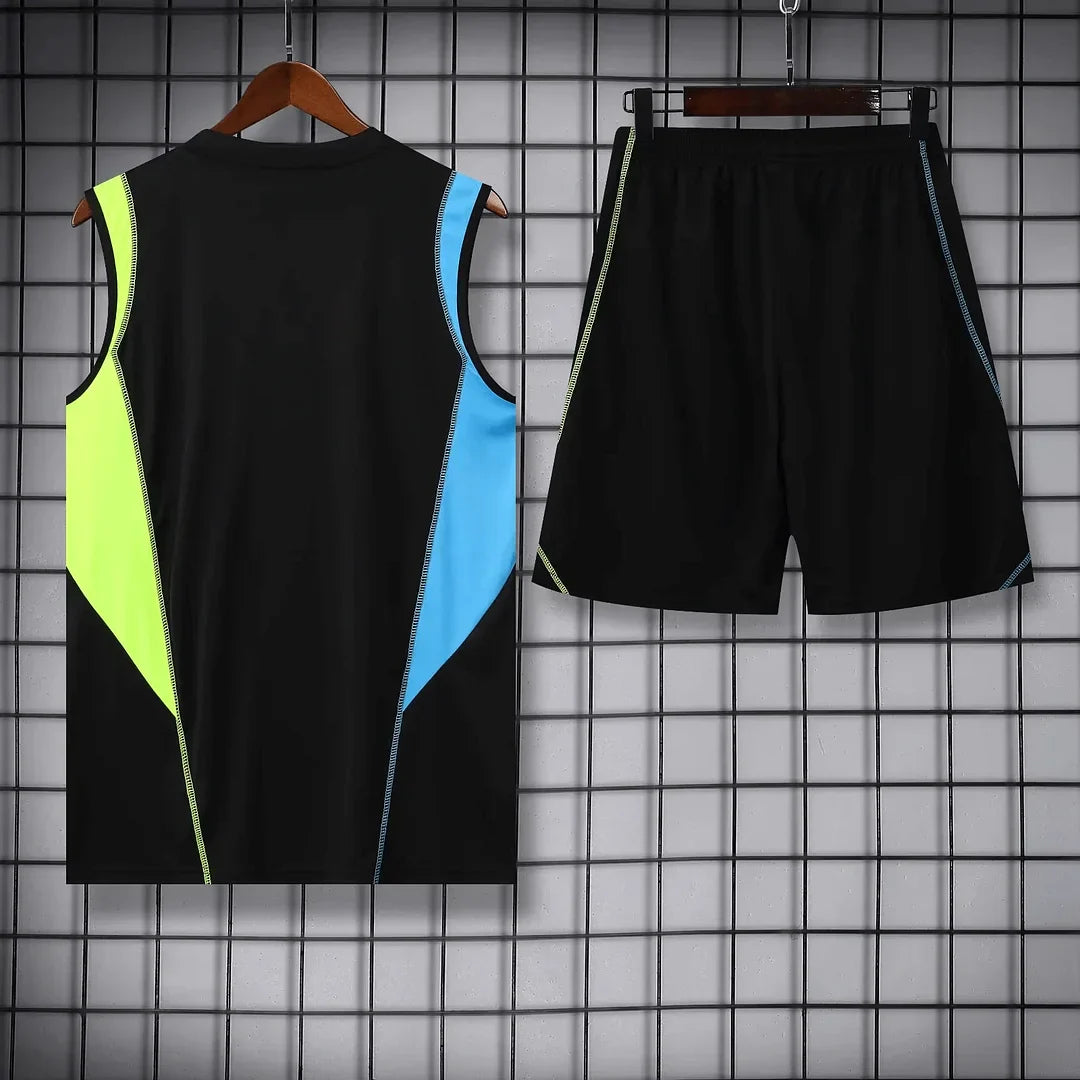 Arsenal pre-match training Sleeveless black summer set 2023/2024
