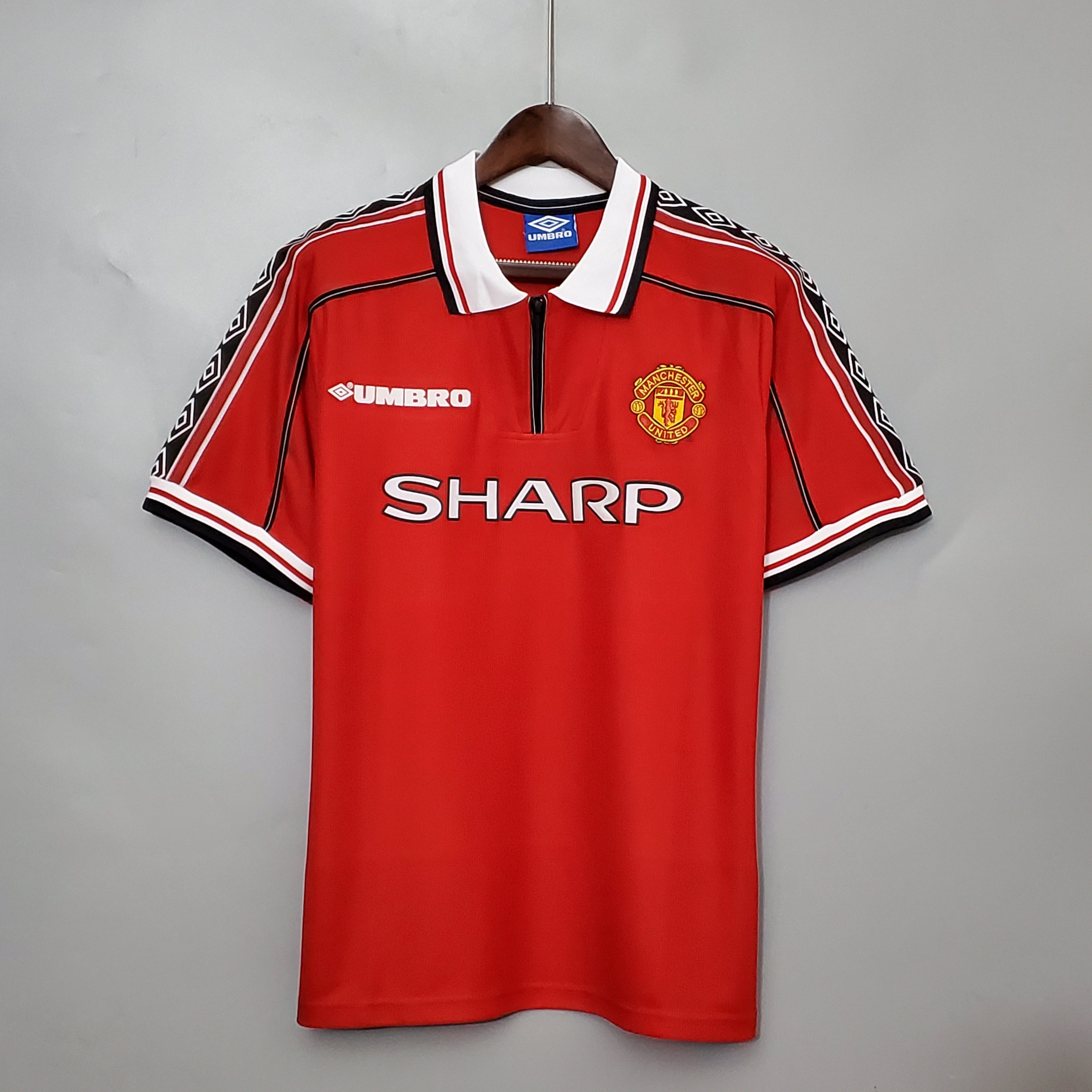 1998 - 1999 Manchester United thuis retro-tenue