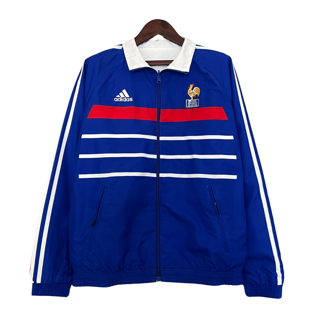 Chaqueta retro reversible de Francia Copa Mundial 1998