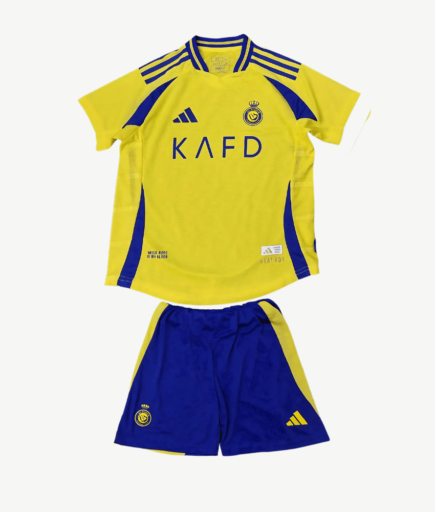 (KIDS) AL NASSR 2024/25 HOME KIT