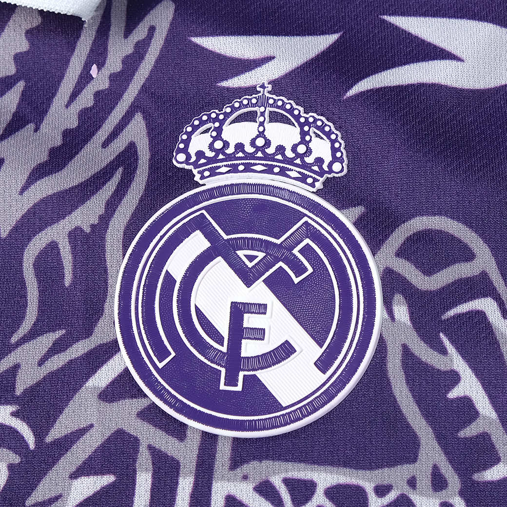 REAL MADRID 2023/24 'DRAGON' SPECIAL EDITION (PURPLE) SHIRT - CLEAR OUT