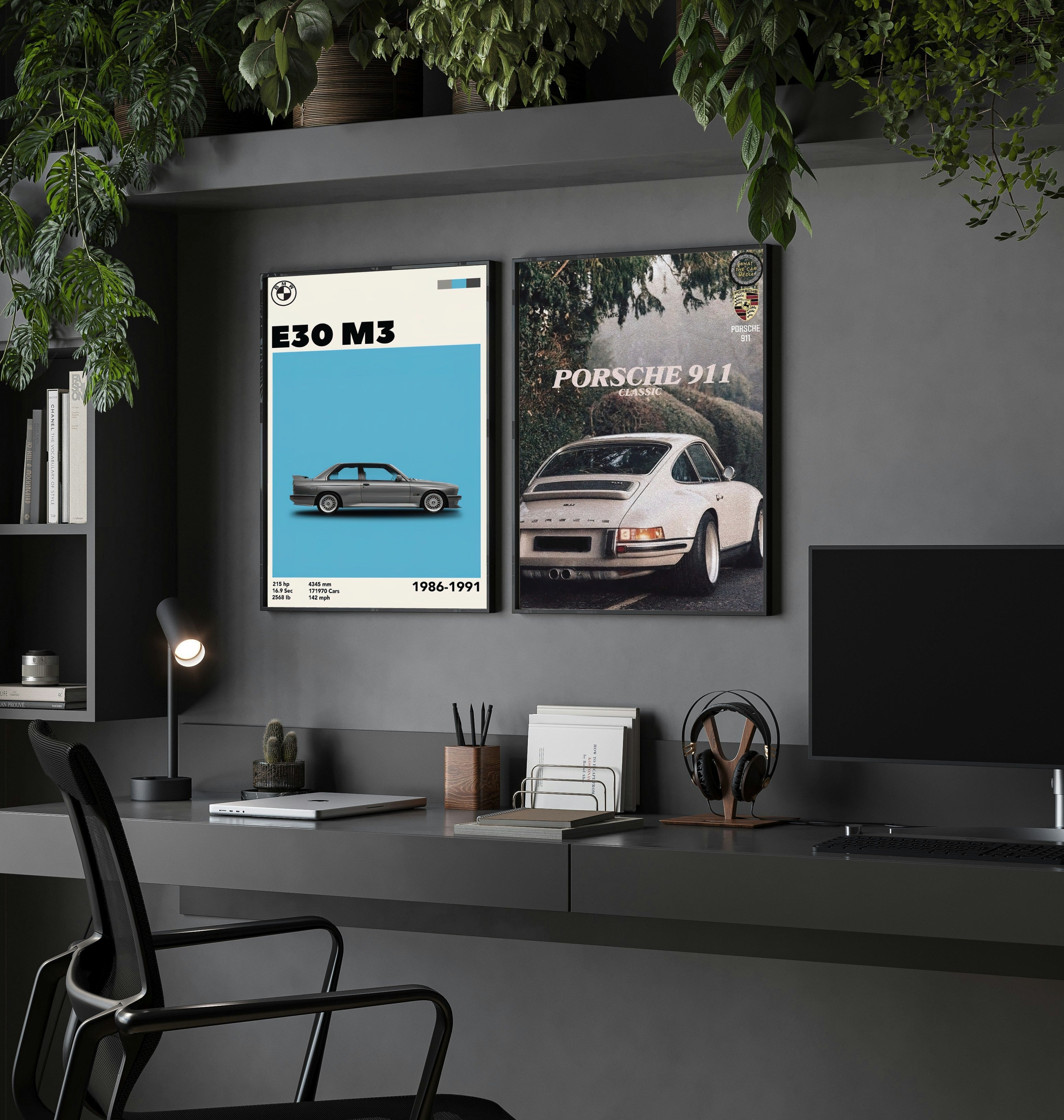 BMW M3 E30 Classic Poster