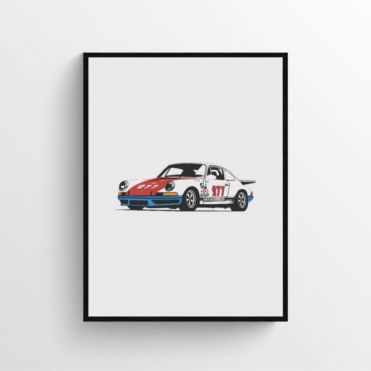 Affiche PORSCHE 911 MAGNUS WALKER