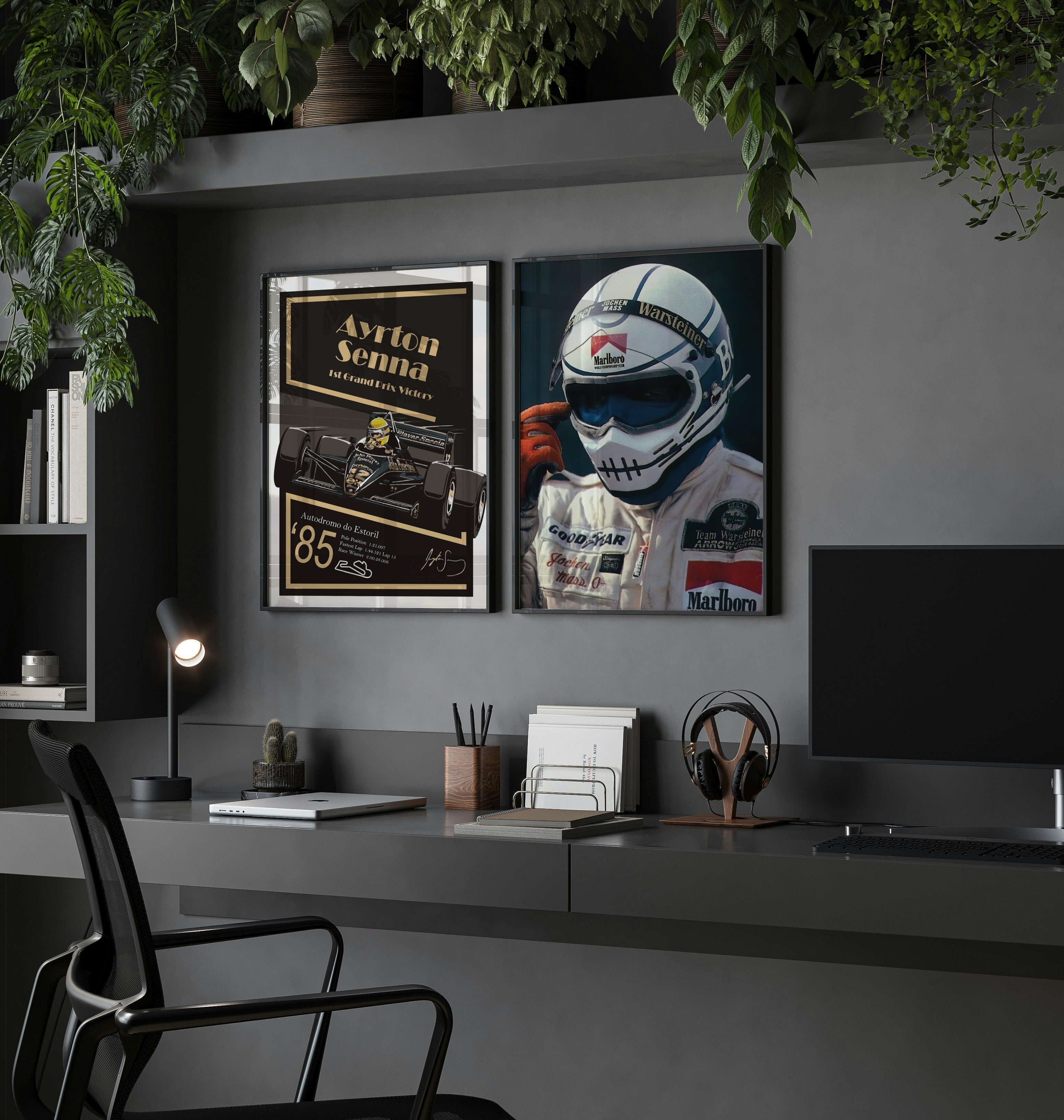 Ayrton Senna Print Poster