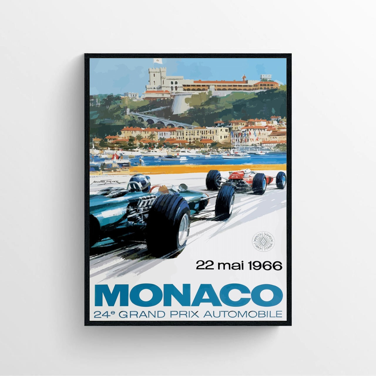 Monaco Grand Prix 1966 Poster