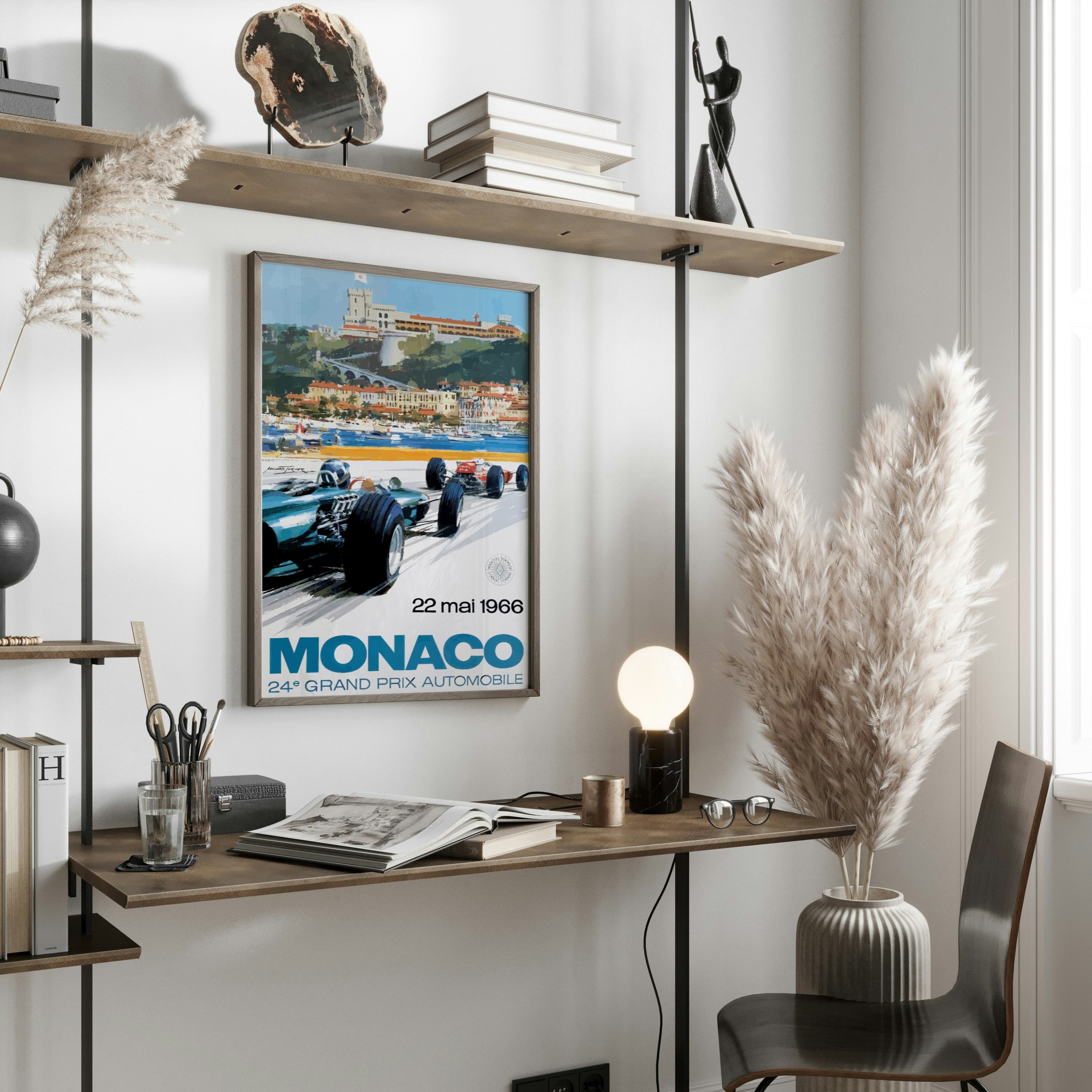 Monaco Grand Prix 1966 Poster