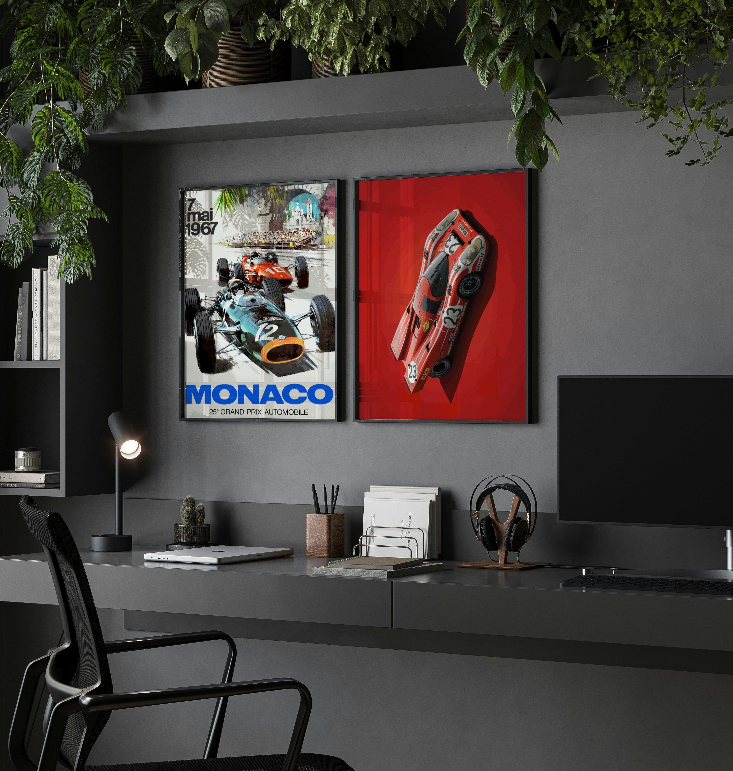 Monaco Grand Prix - 1967 Poster