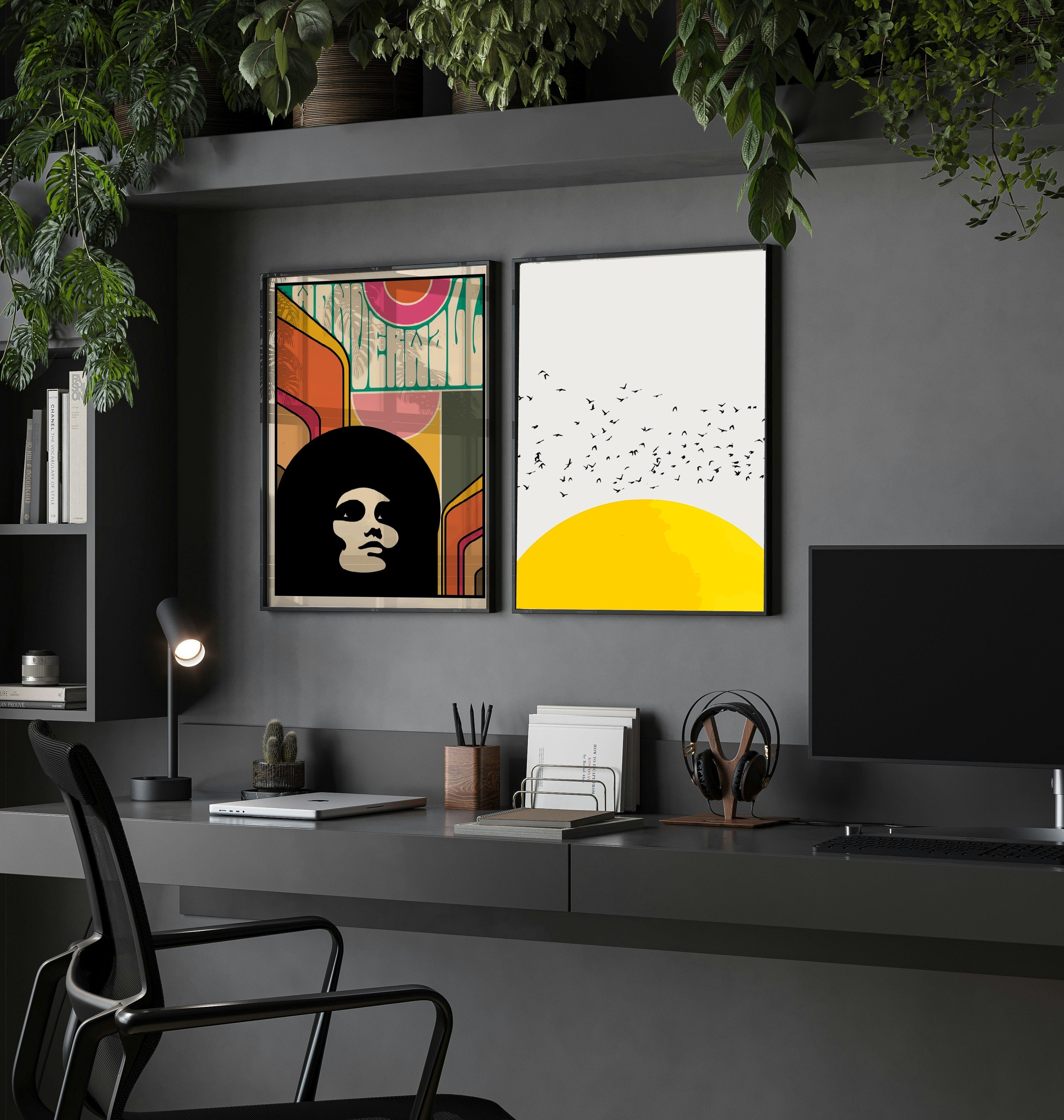 Póster Impressão Arte Simples em Tela