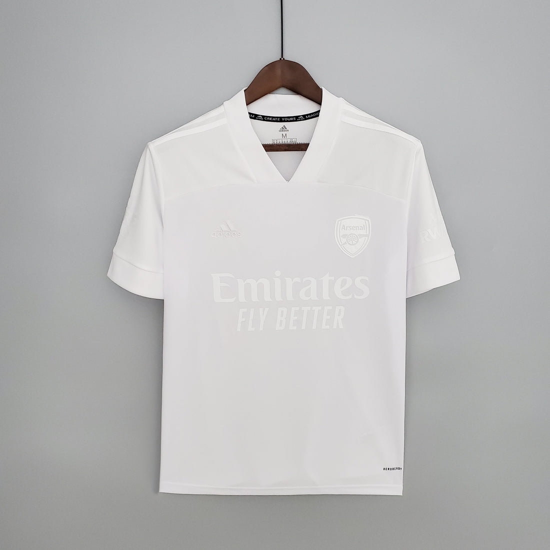 Arsenal komplett weißes Trikot Saison 21/22 