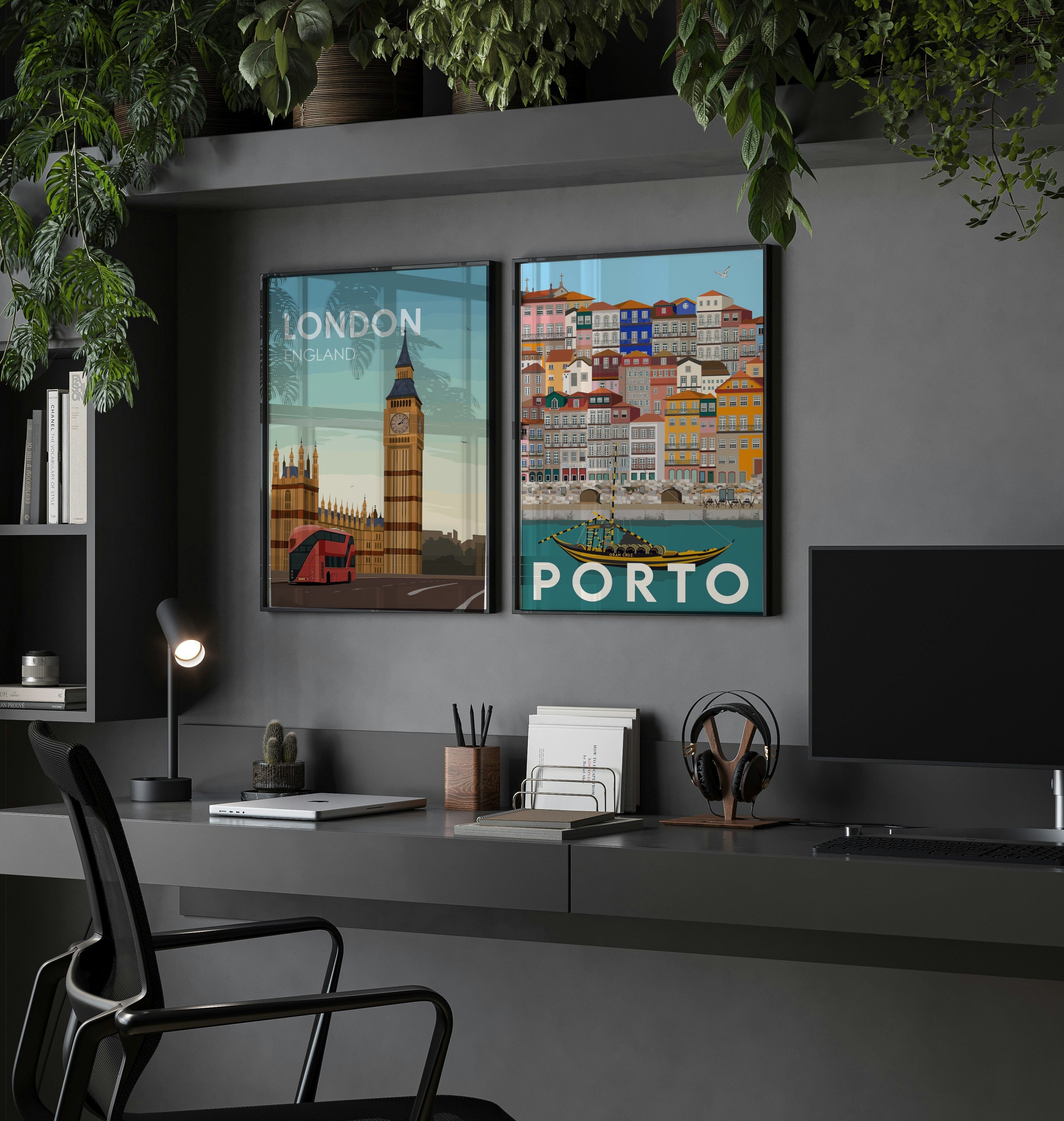 London England Big Ben Poster