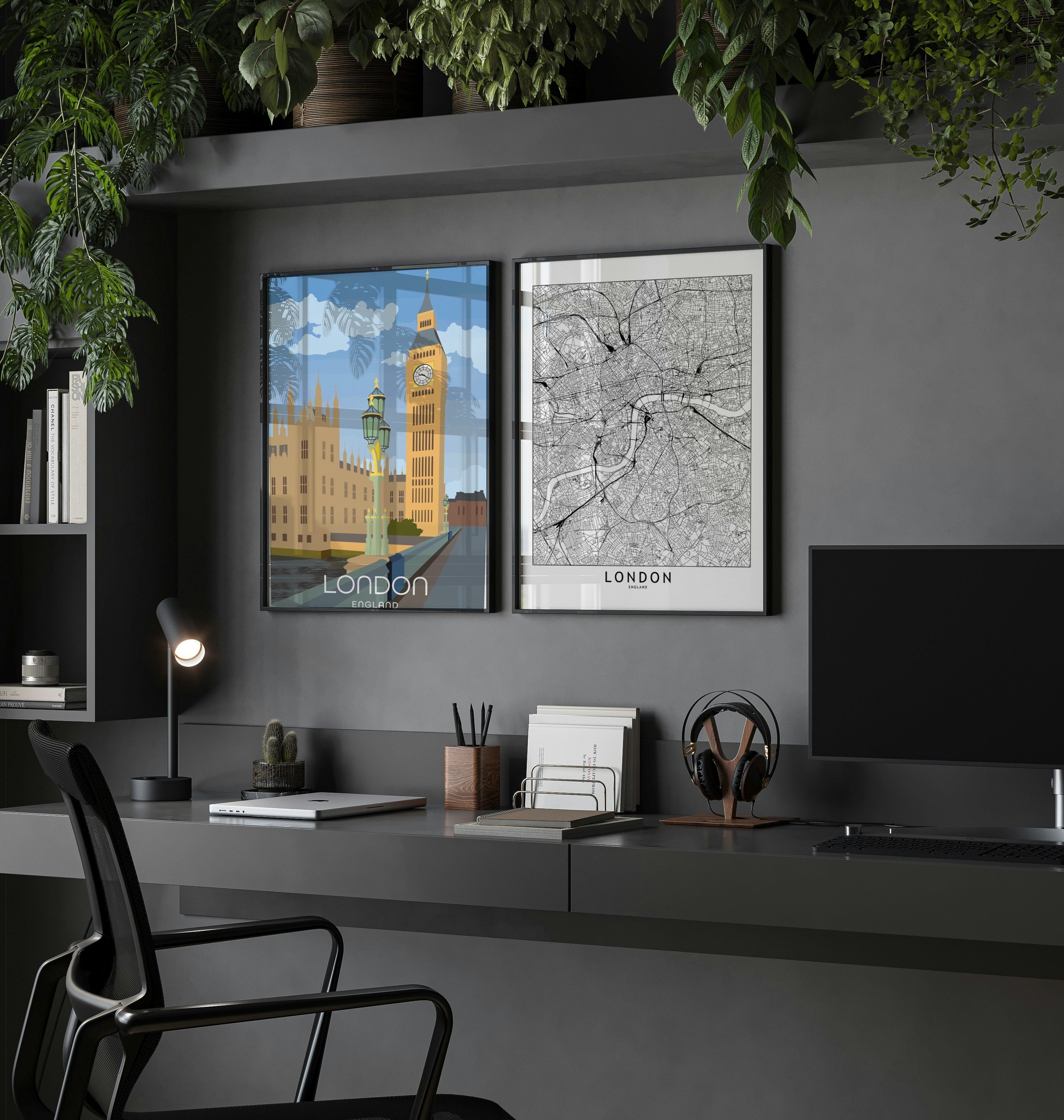 London travel poster