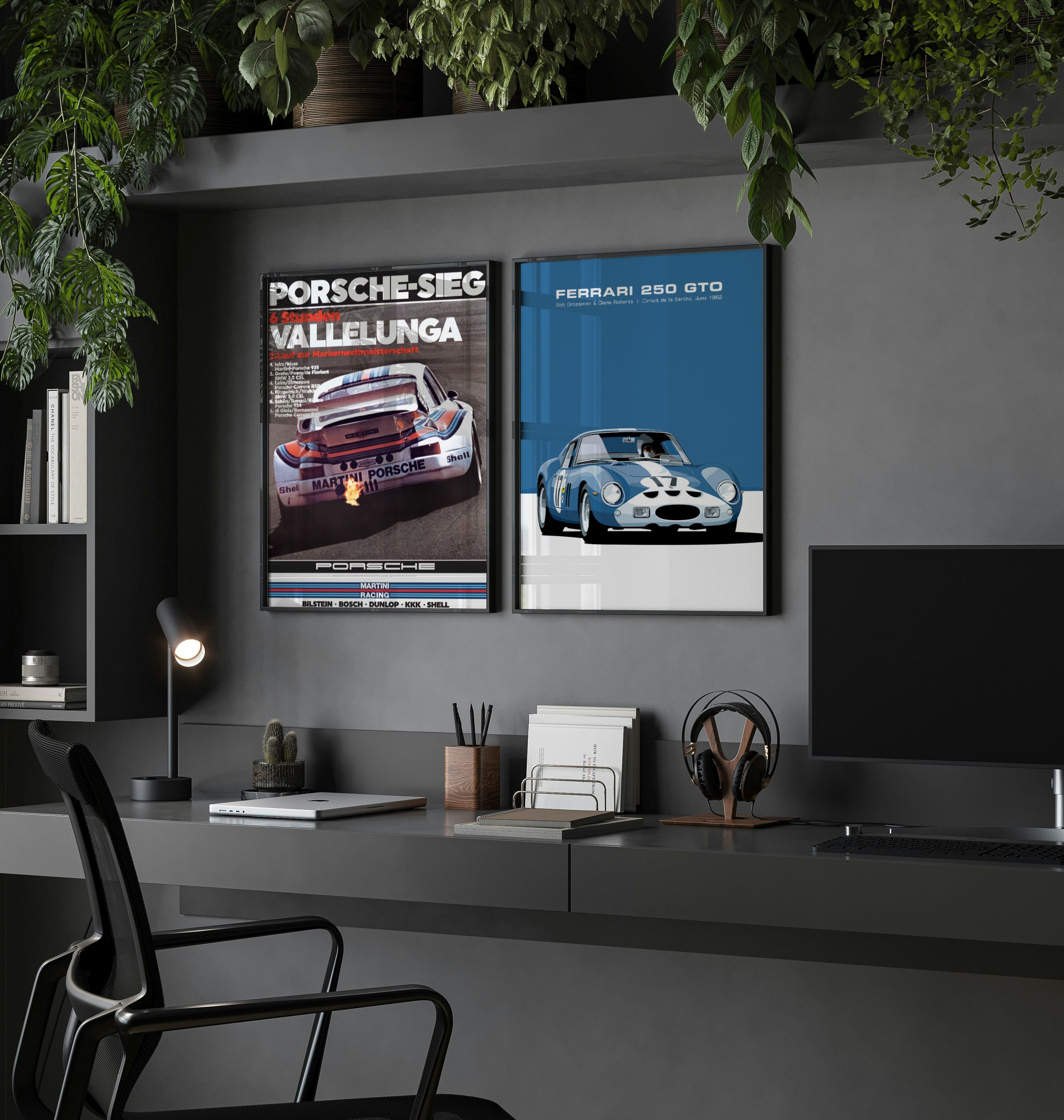 vallelunga martini racing 935 porsche poster