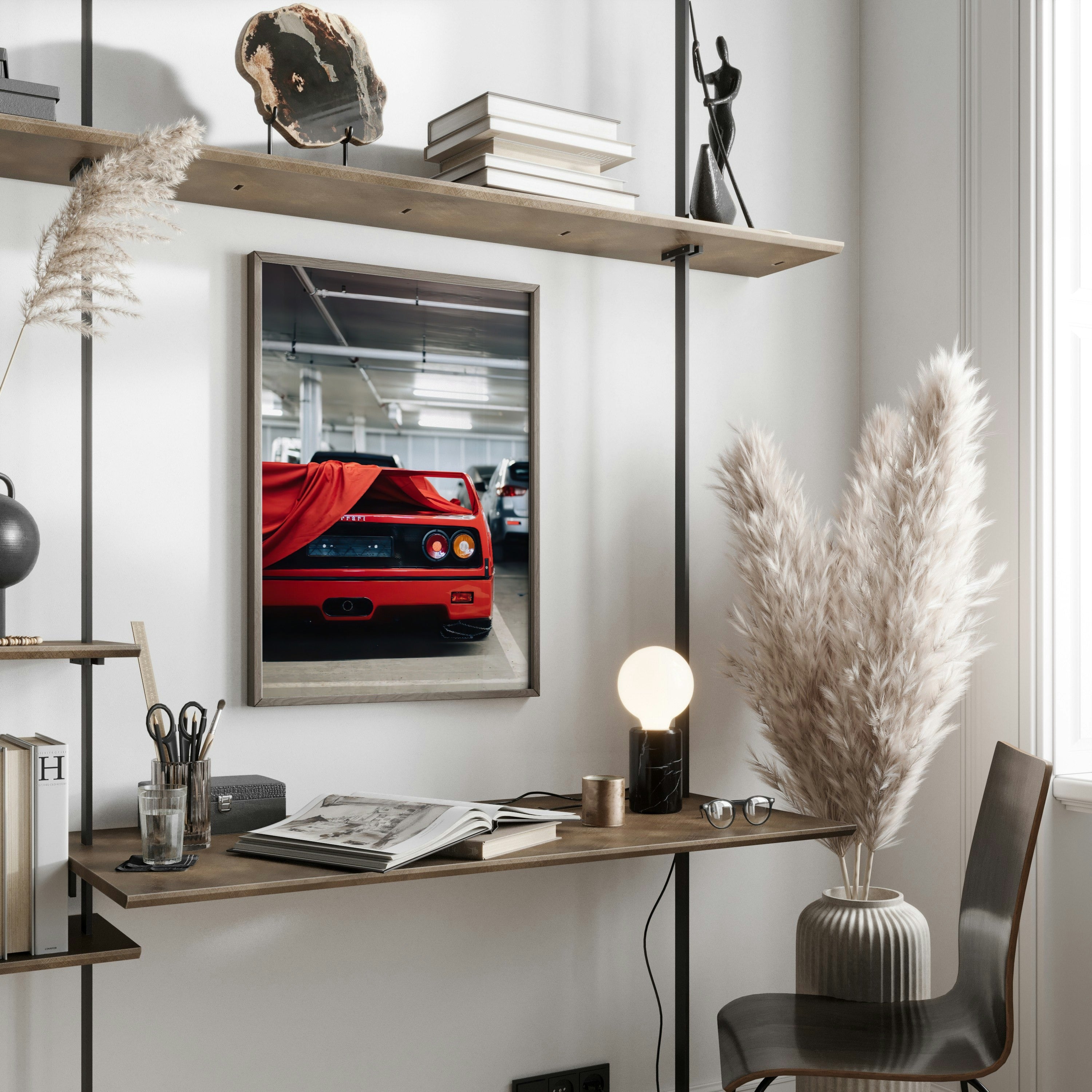 THE ARTWORK A Ferrari F40 Poster