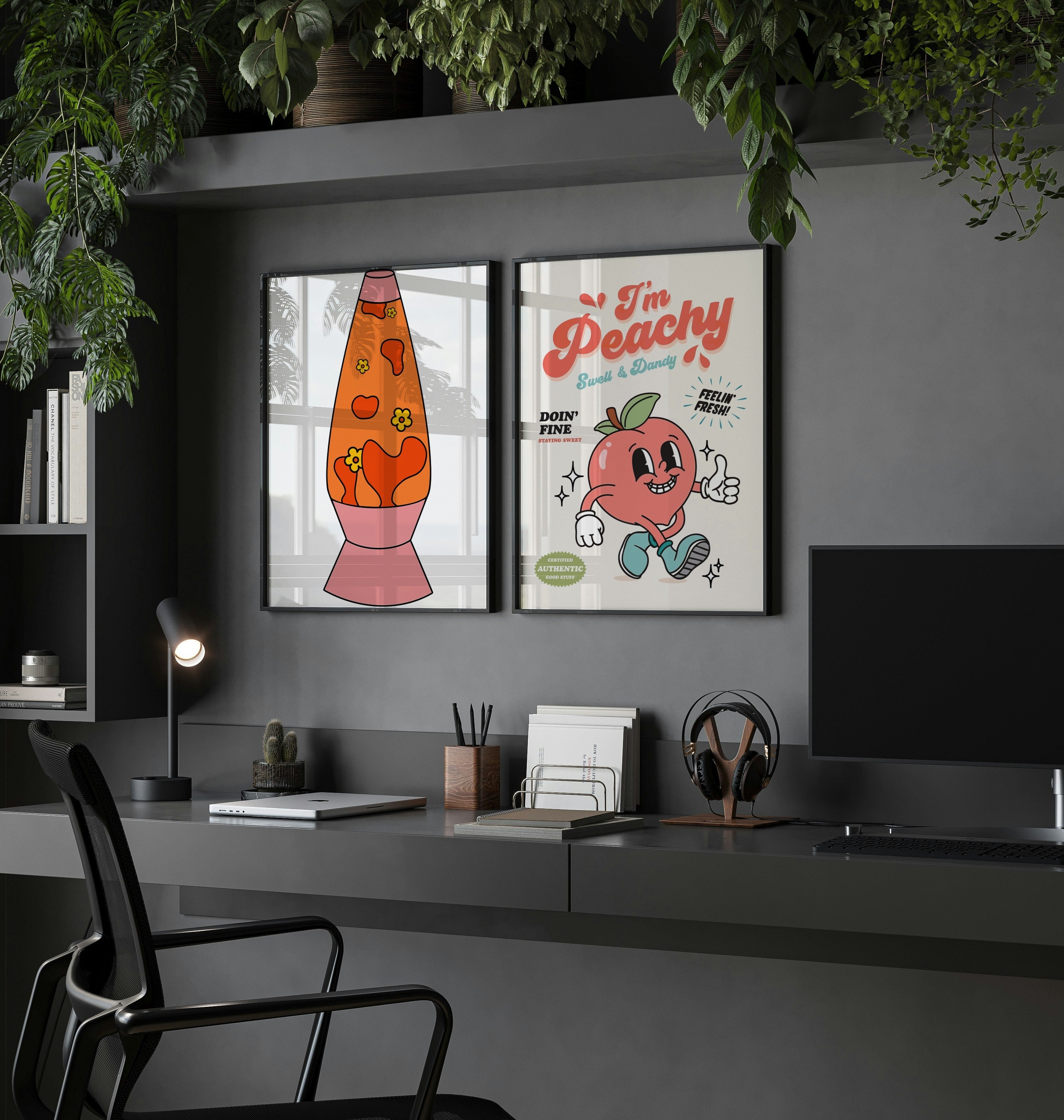 Lava Lamp Print Poster