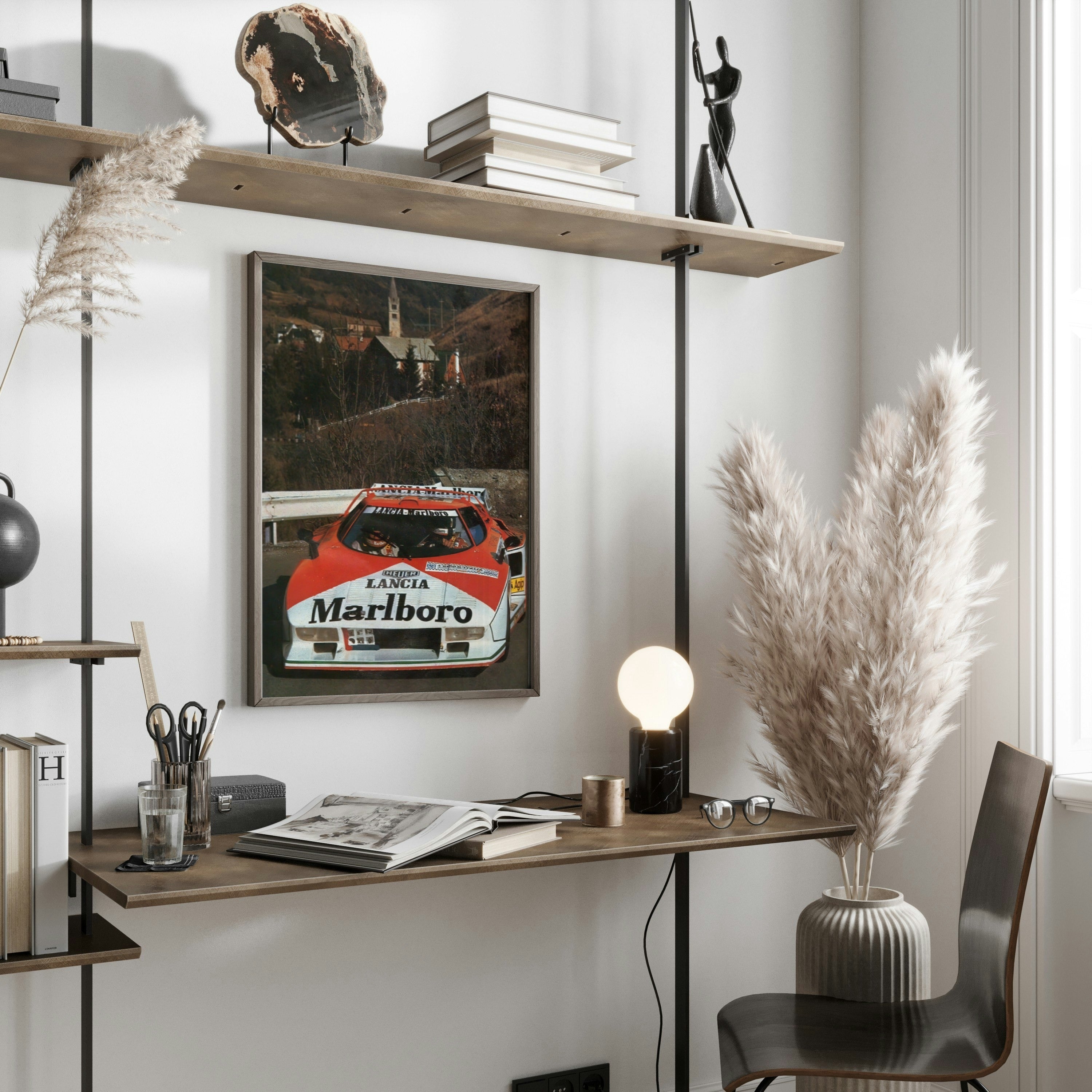 LANCIA FULVIA HF MARLBORO RALLY poster