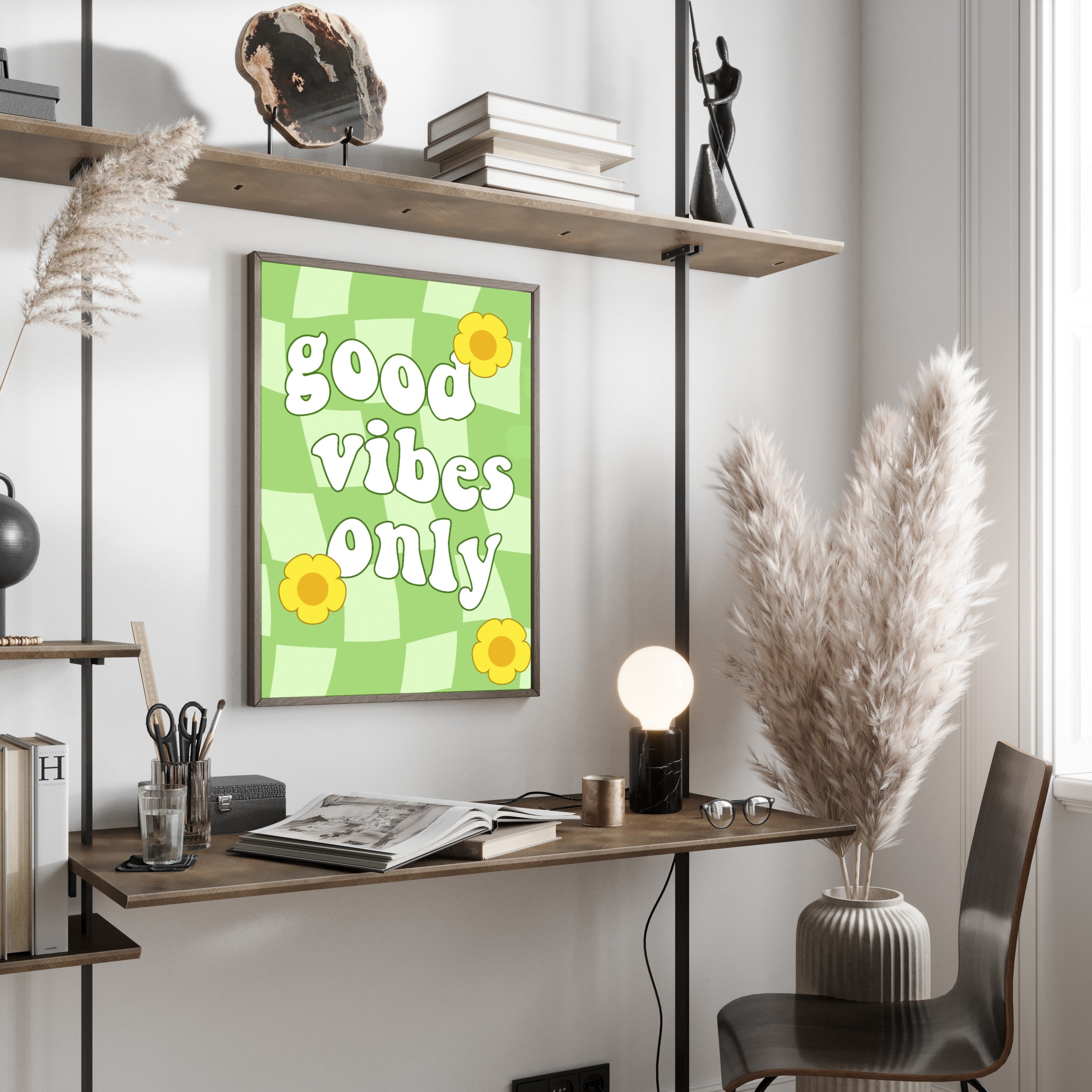 Good Vibes Wall Art Poster