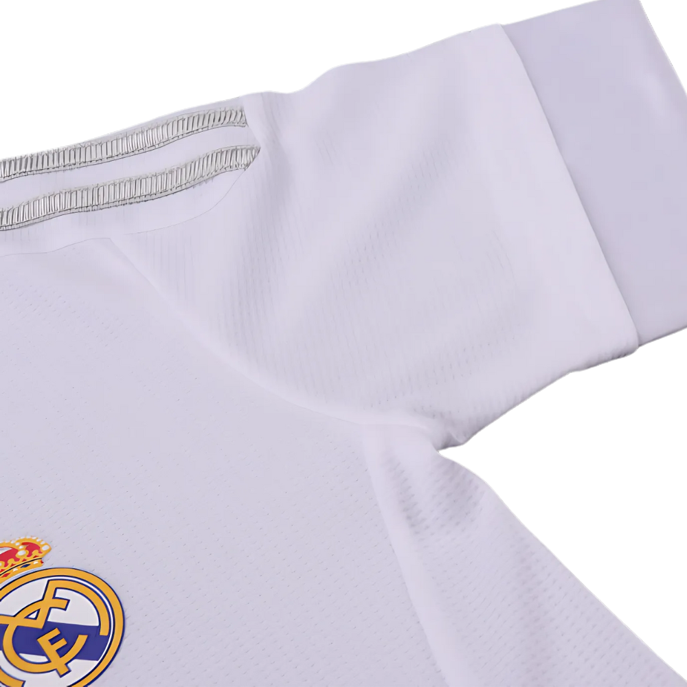 (KIDS) RETRO REAL MADRID HOME SHIRT & SHORTS 2015/16