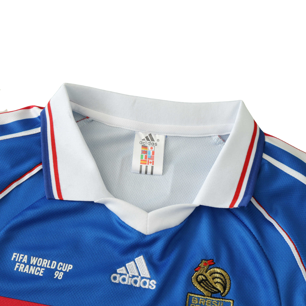 (KIDS) RETRO FRANCE HOME SHIRT & SHORTS 1998